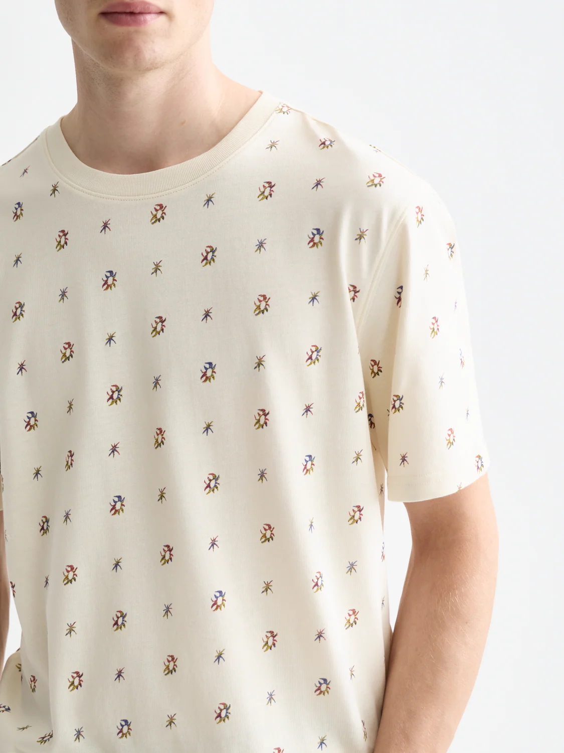 Micro-printed T-shirt - Image 10