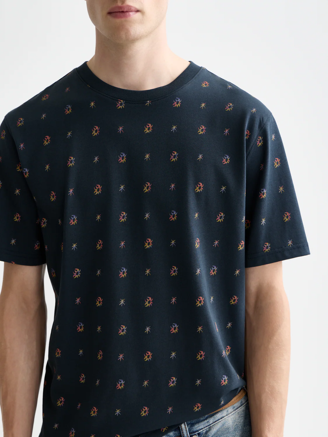 Micro-printed T-shirt - Image 3