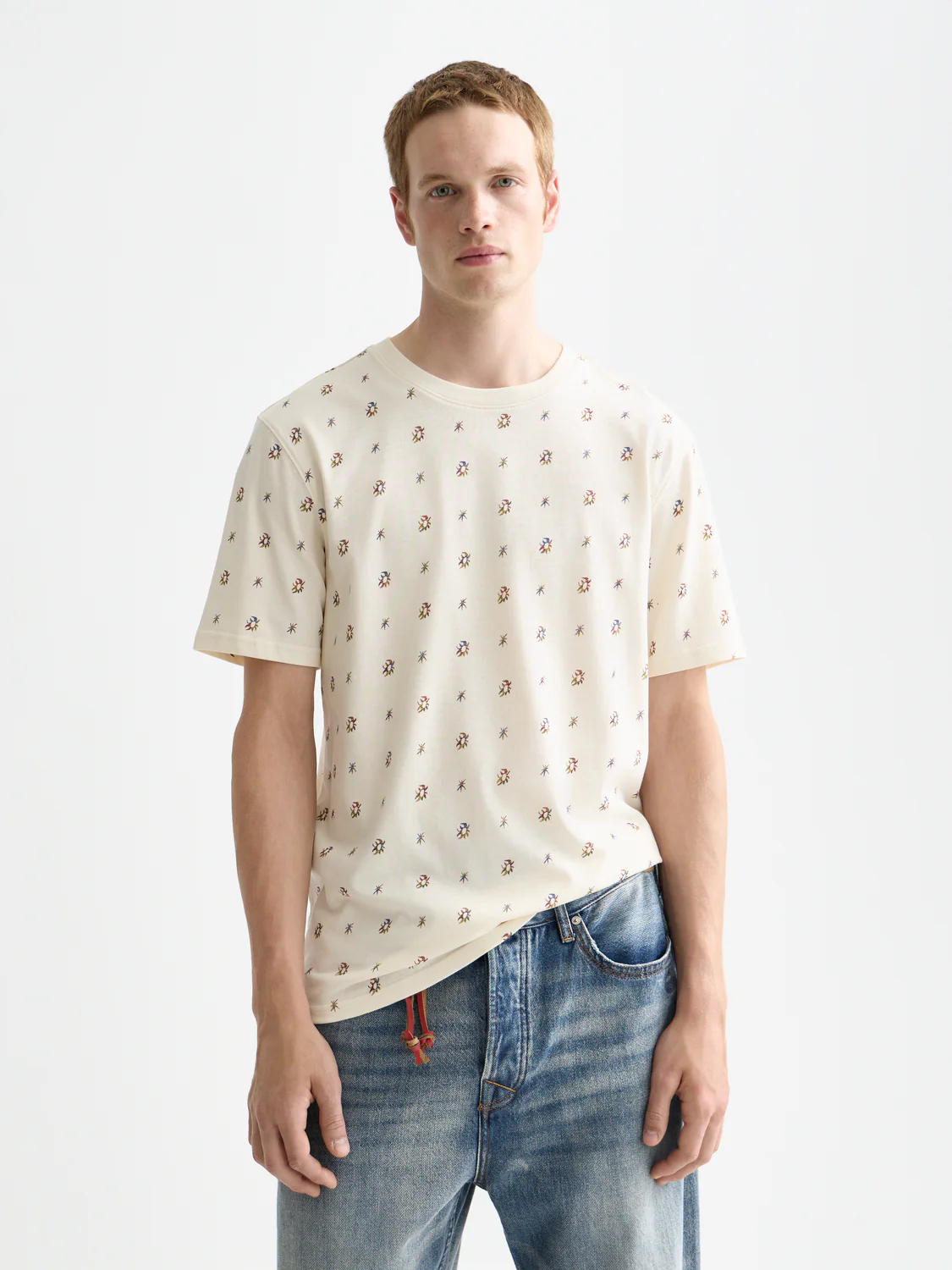 Micro-printed T-shirt - Image 8