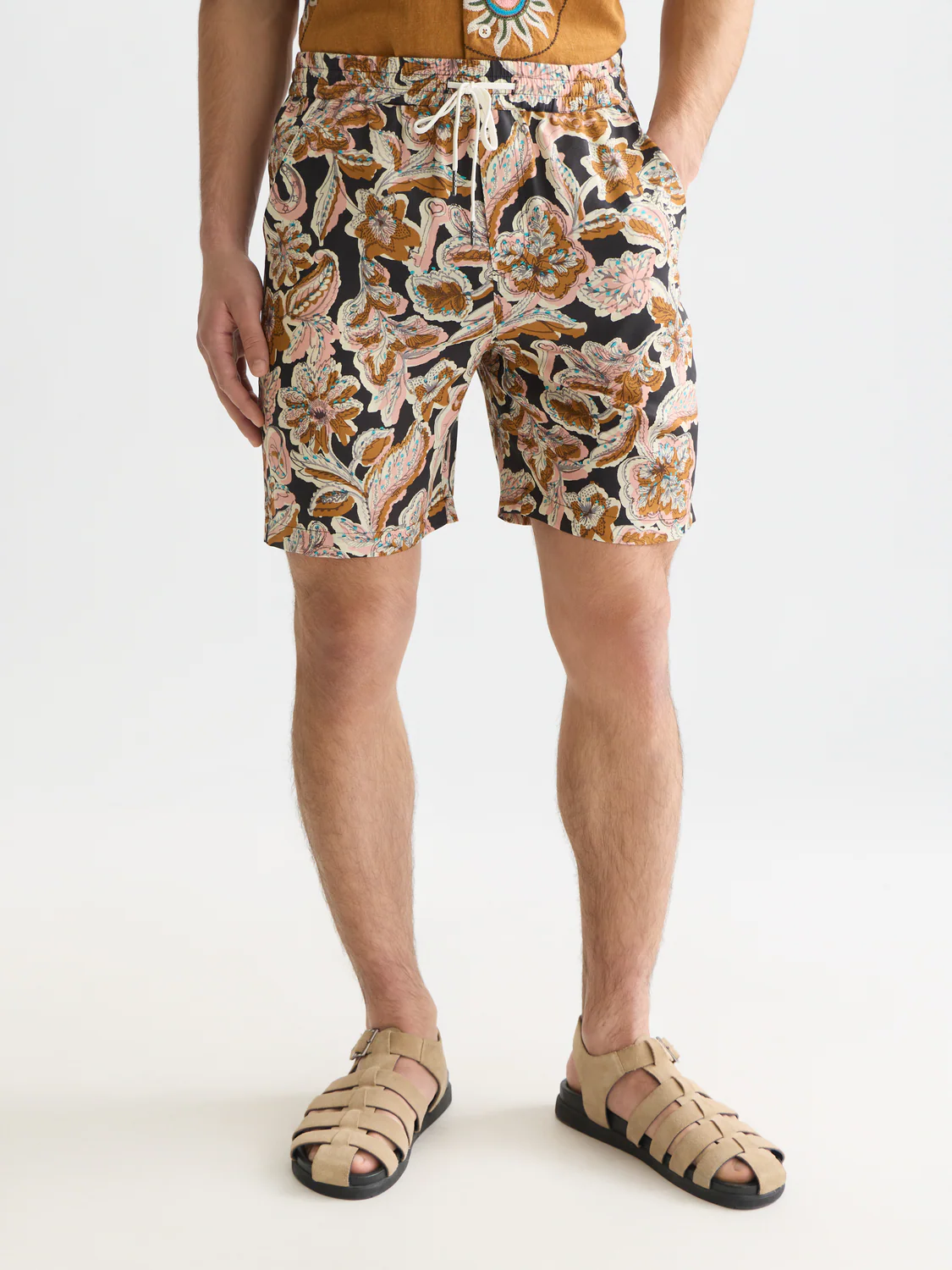 Fave printed tencel relaxed bermuda shorts - Image 2
