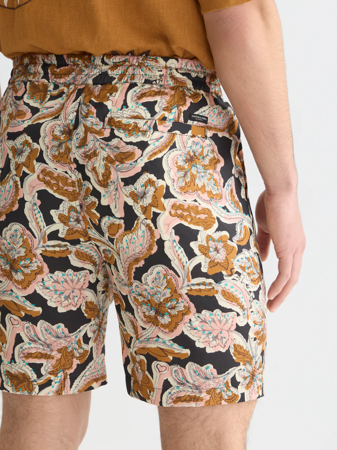 Fave printed tencel relaxed bermuda shorts - Image 3