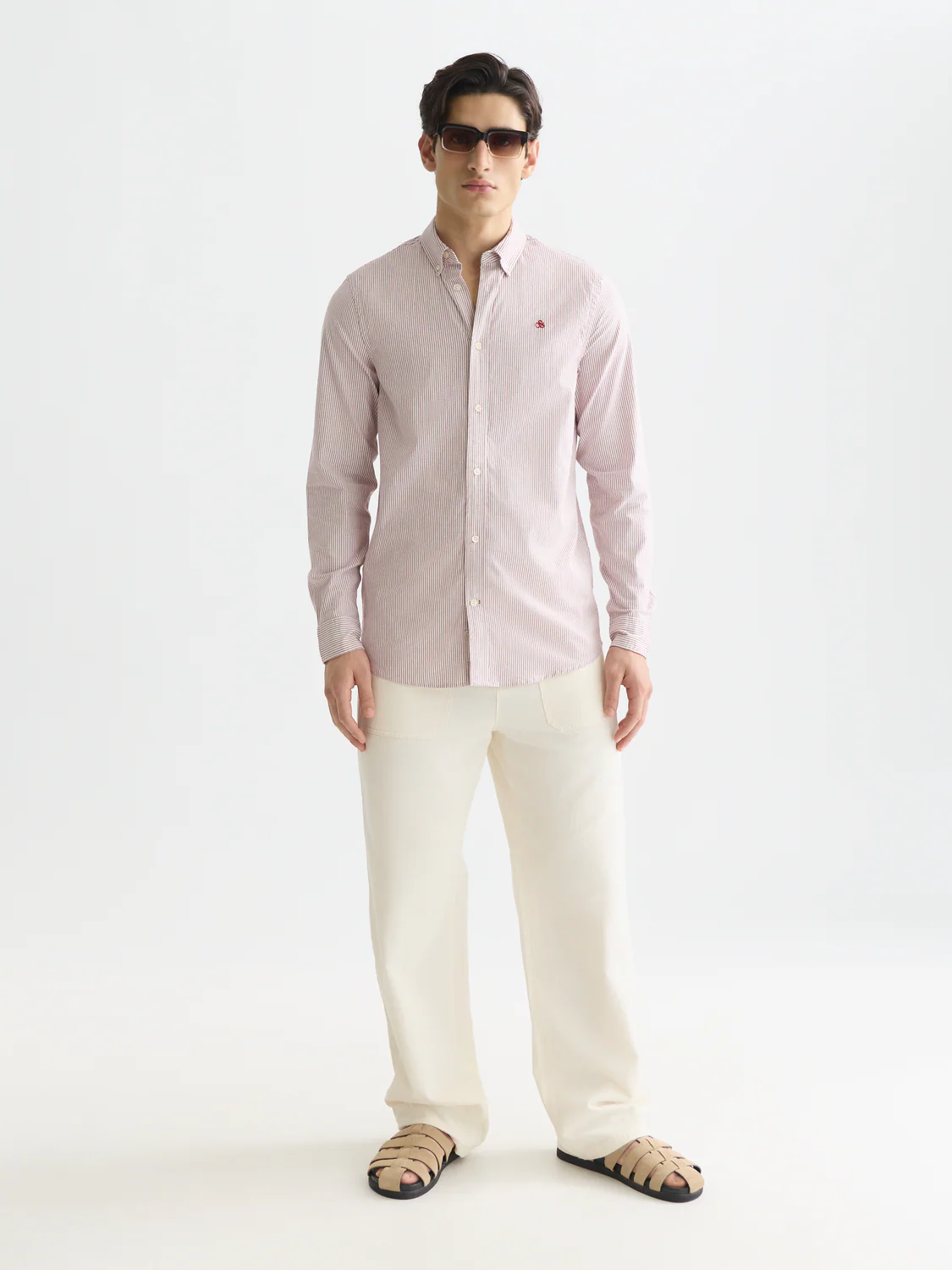 Seasonal Essentials oxford striped shirt - Image 9