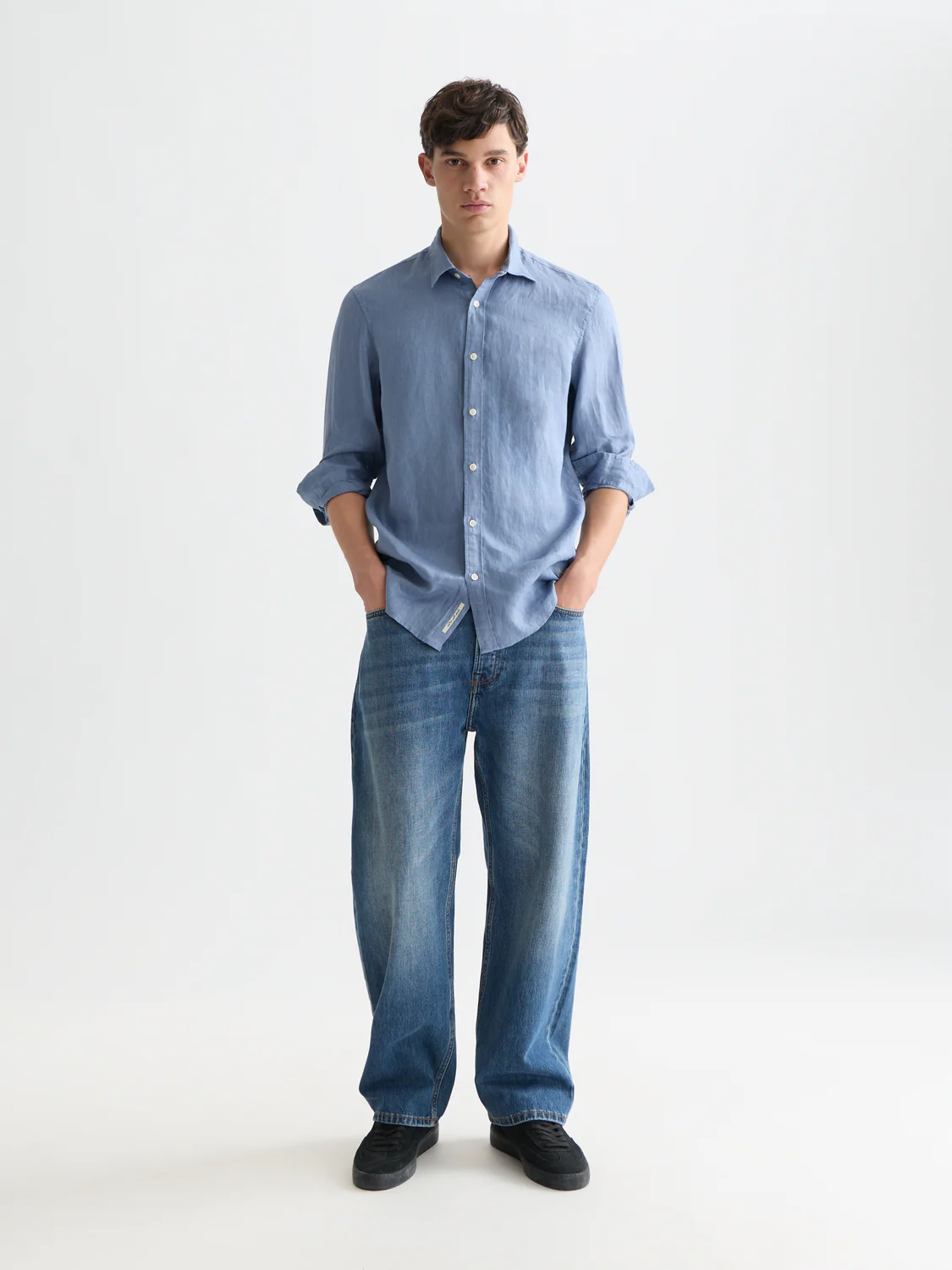 Seasonal Essentials linen shirt - Image 2