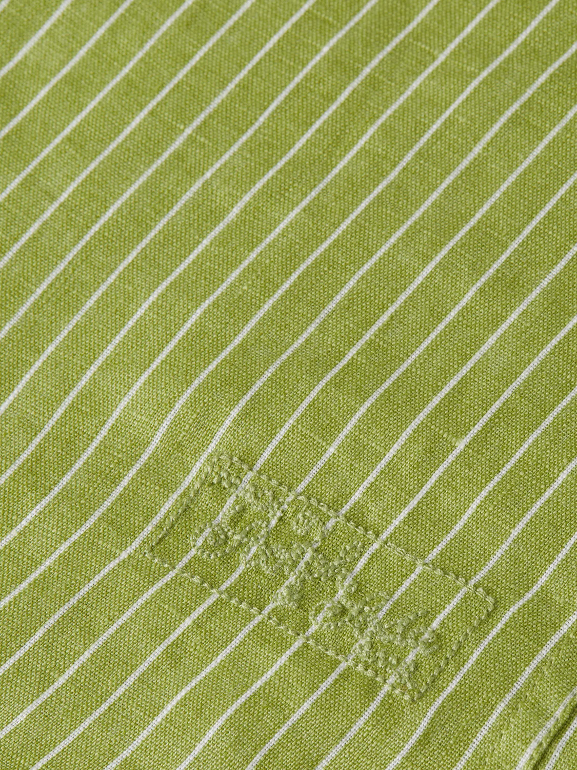 Linen striped shirt - Image 13
