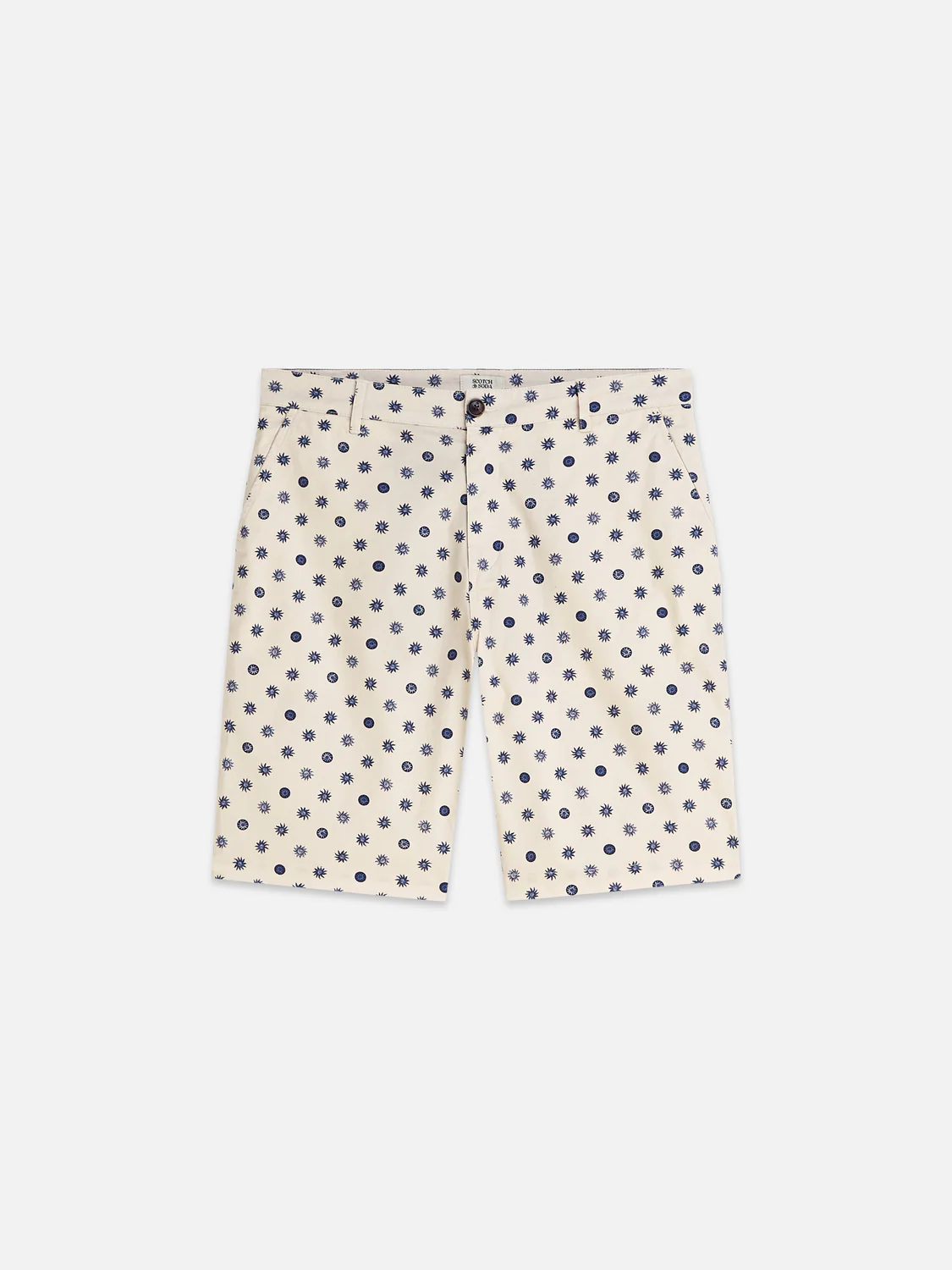Stuart printed cotton chino shorts - Image 5