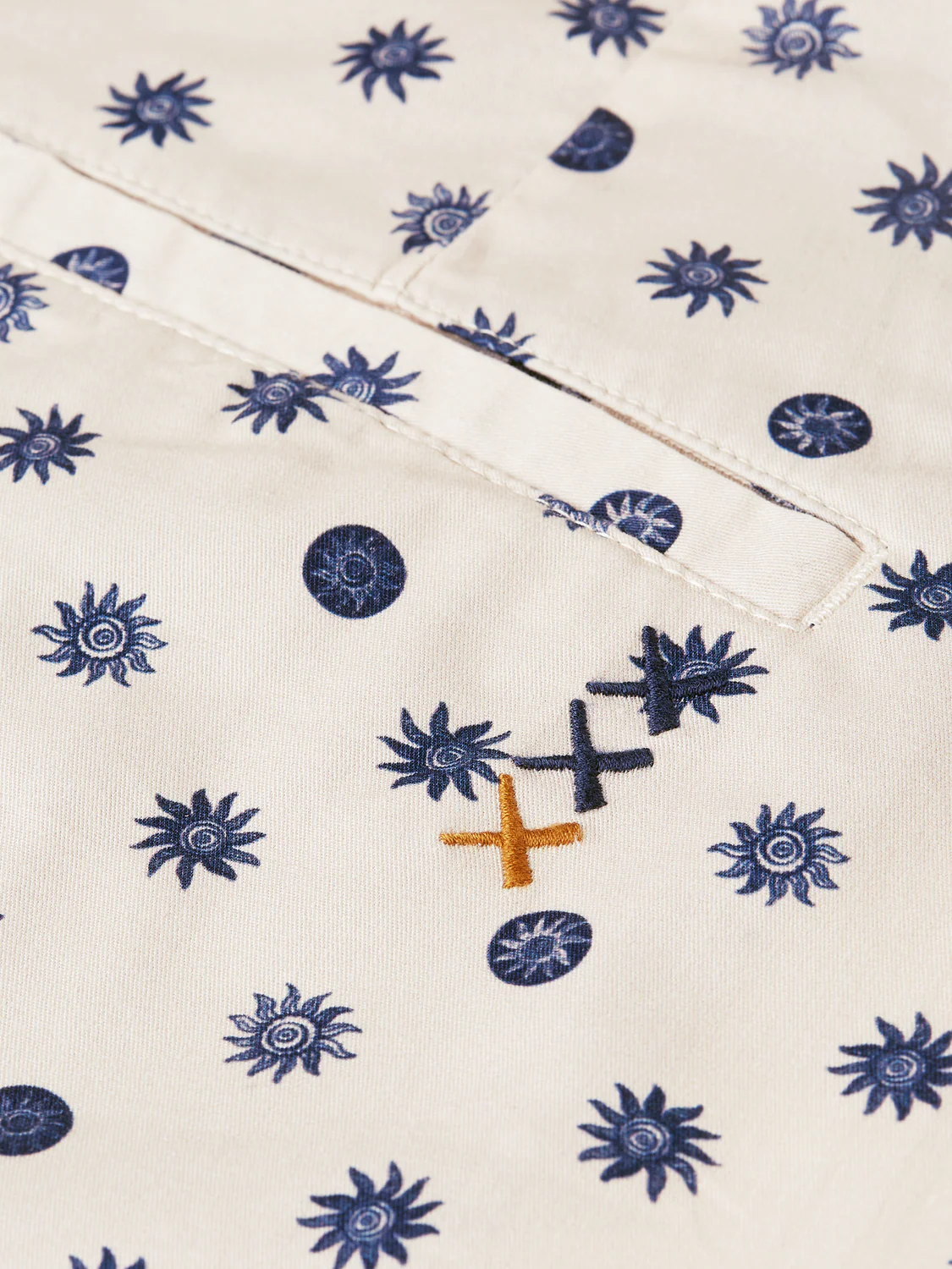 Stuart printed cotton chino shorts - Image 7