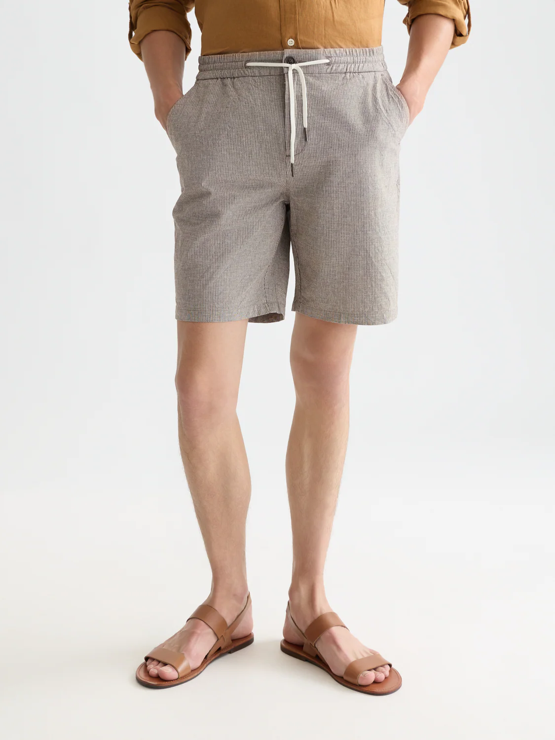 Fave cotton-linen bermuda shorts - Image 2