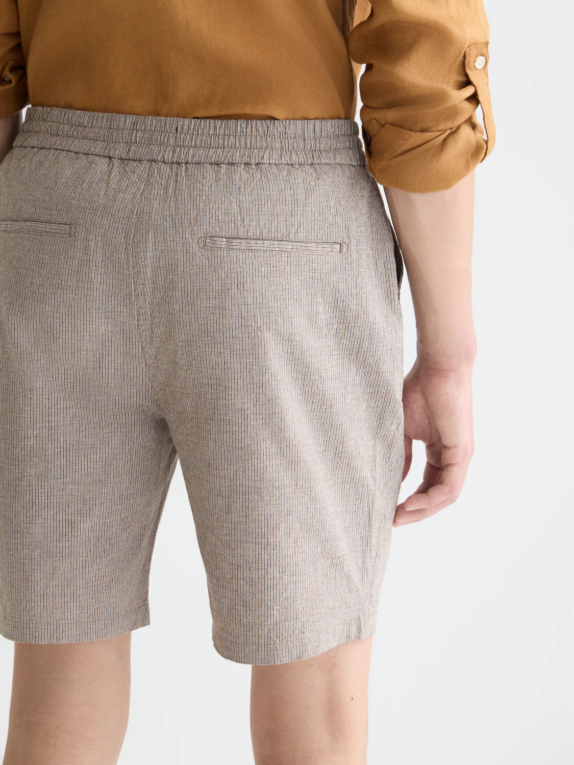 Fave cotton-linen bermuda shorts - Image 3