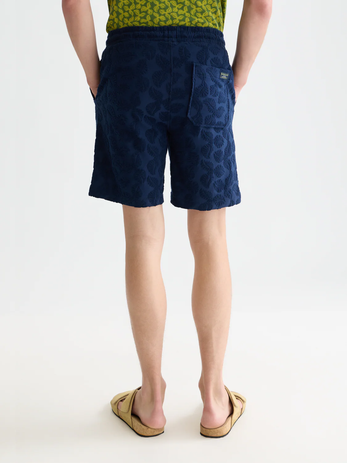 Fave terry jacquard relaxed bermuda shorts - Image 4