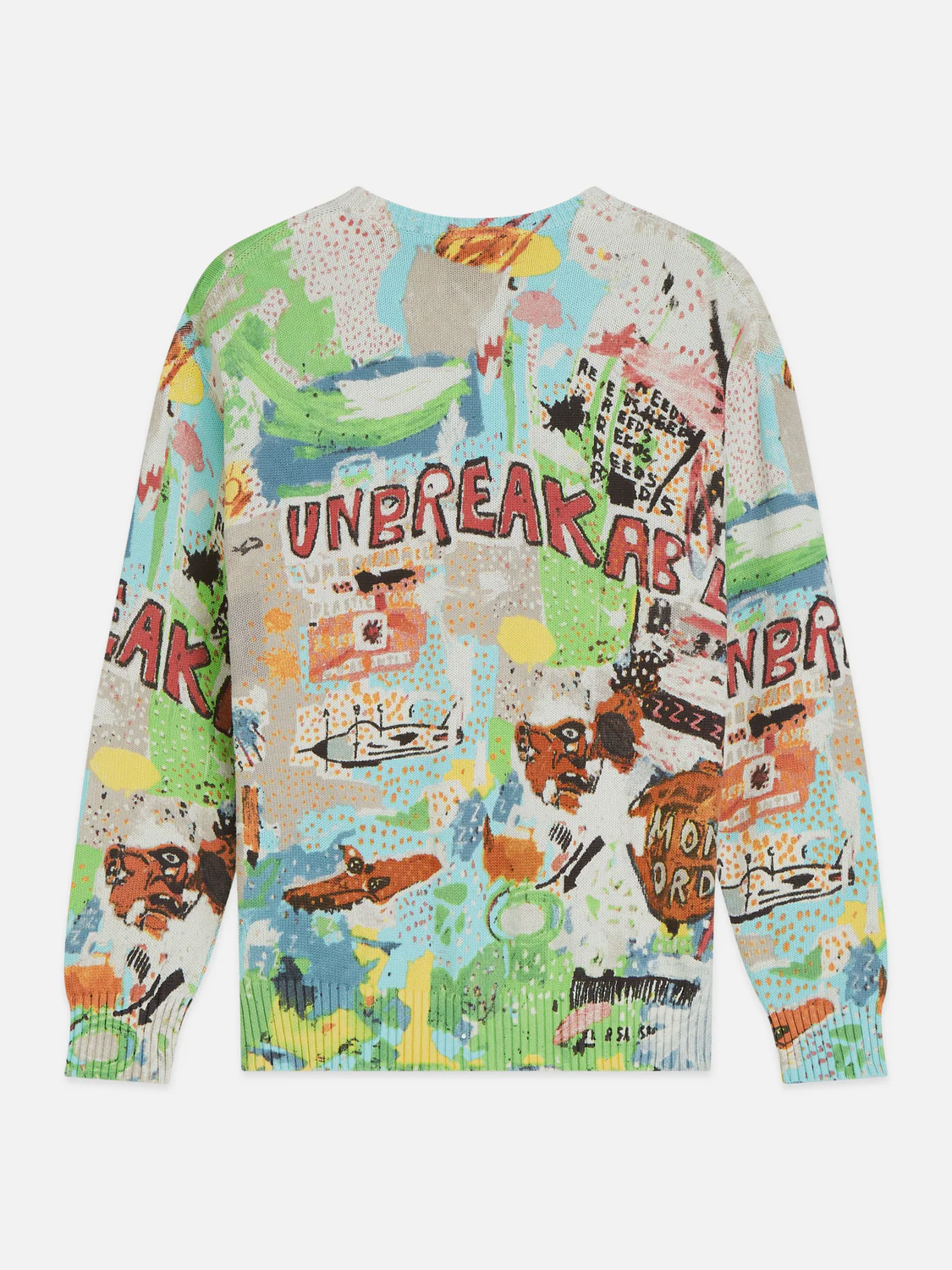 Scotch & Soda x Basquiat Printed Loose Pullover - Image 6