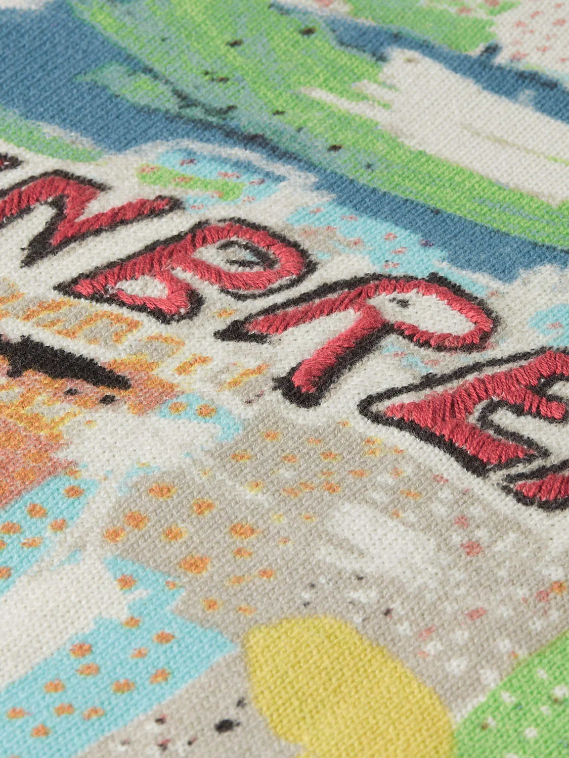 Scotch & Soda x Basquiat Printed Loose Pullover - Image 7