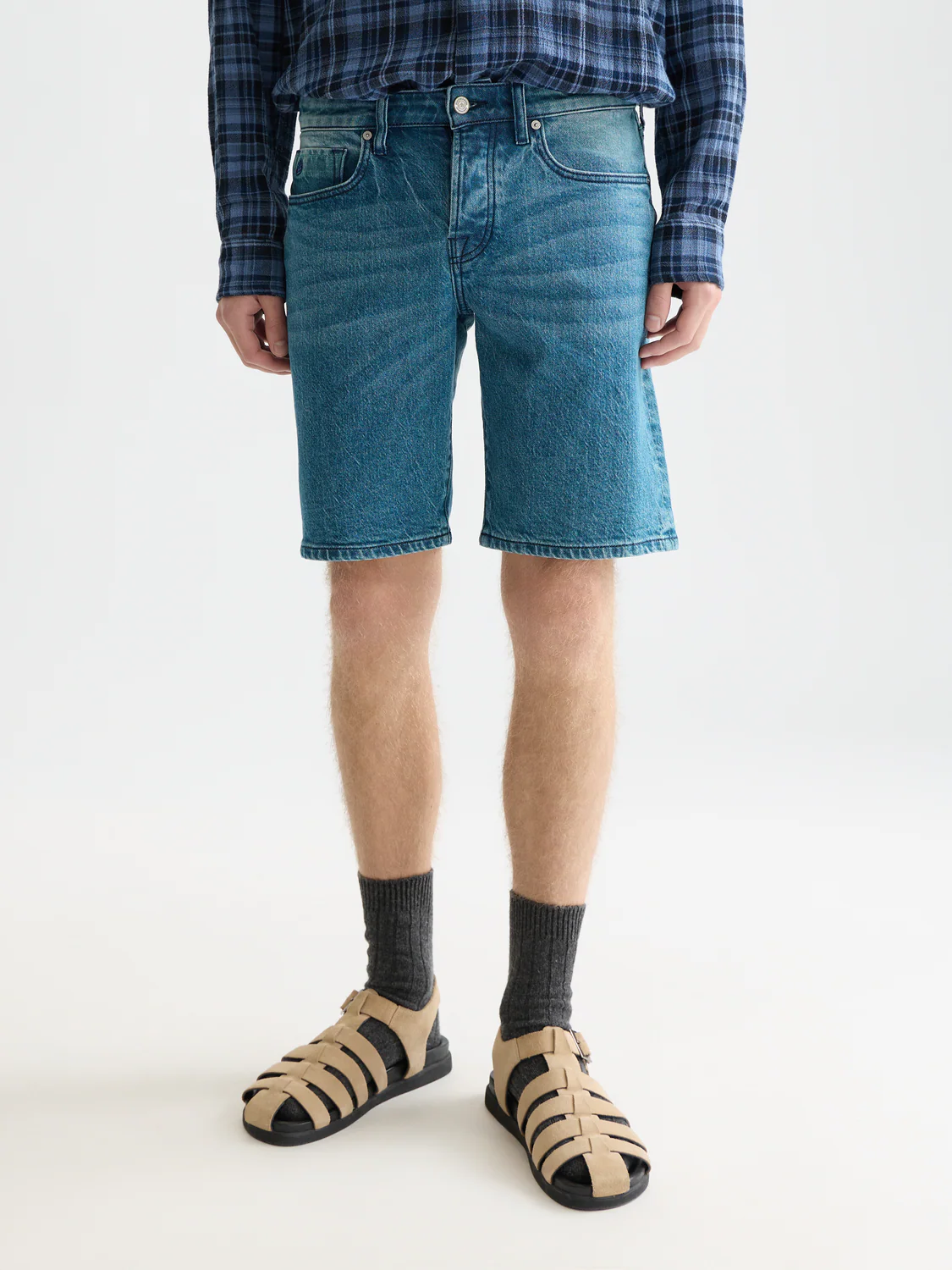 Ralston slim denim short - Image 2