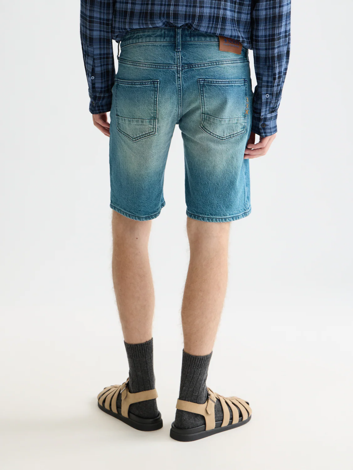 Ralston slim denim short - Image 4
