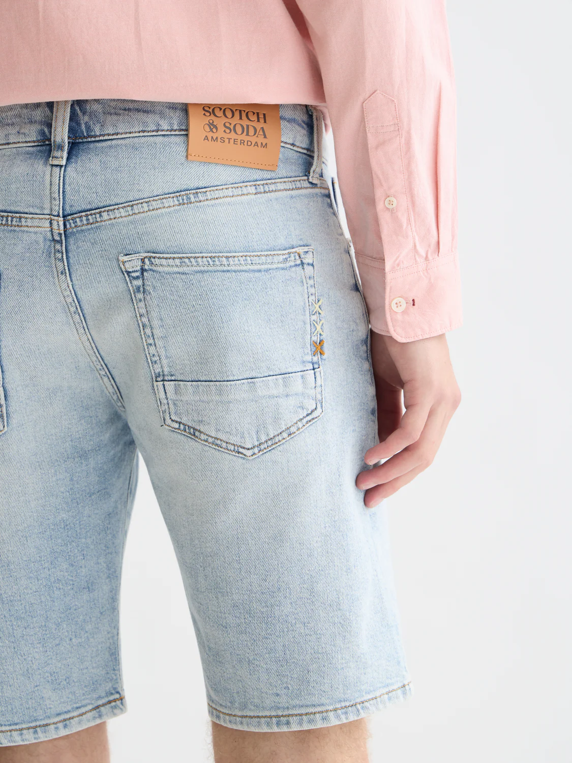 Ralston slim denim short - Image 3