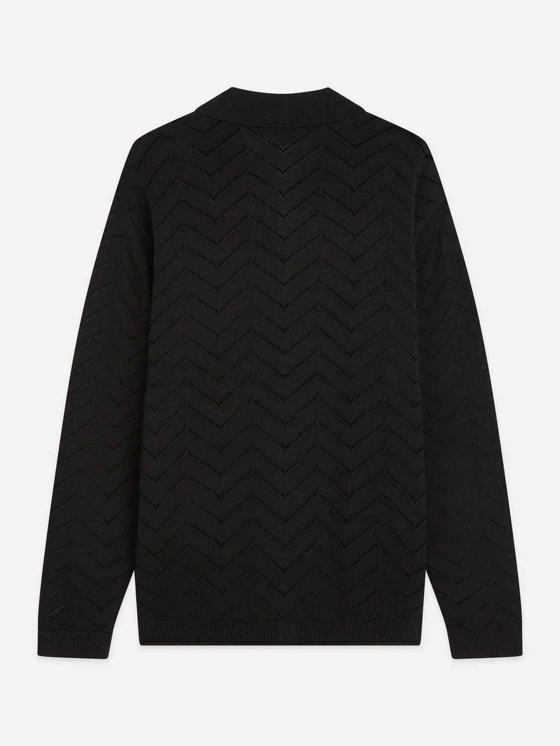 Pointelle dropped shoulder cardigan - Image 6