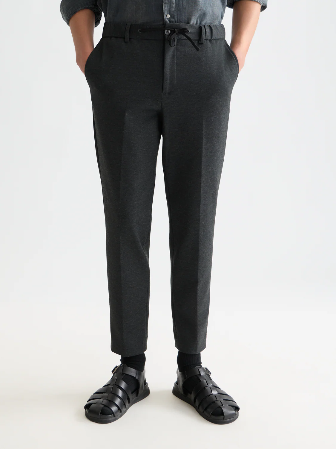 Finch yarn-dyed jersey tapered jogger - Image 15