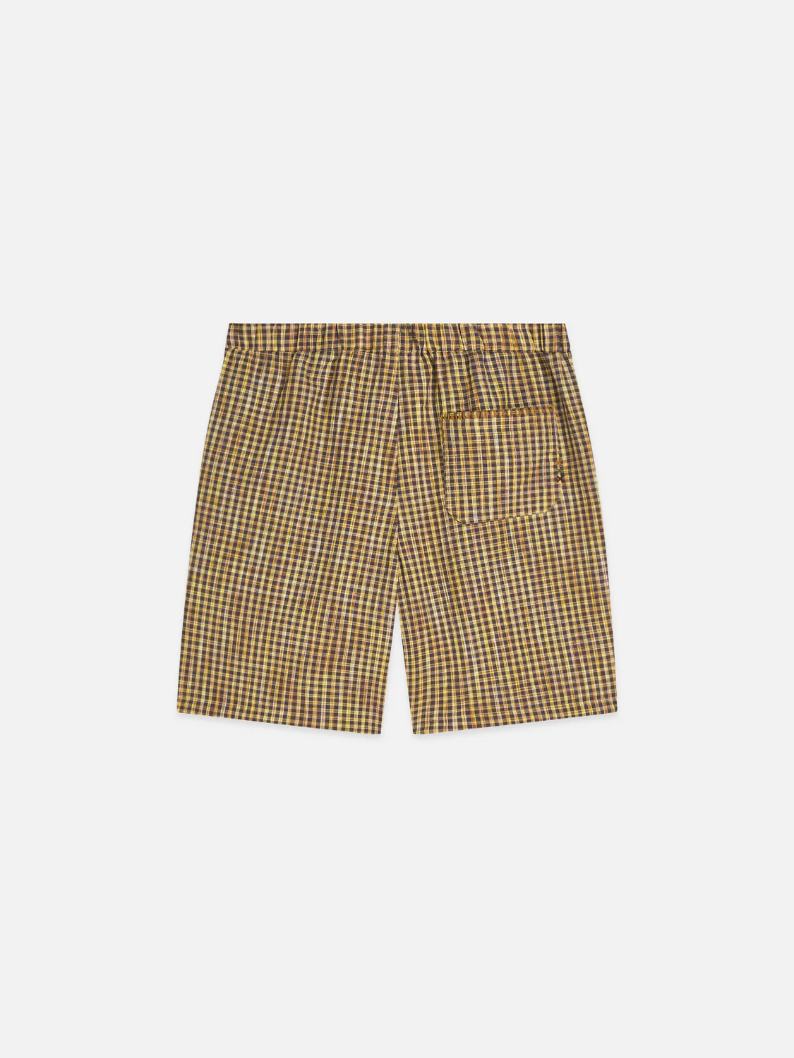 Cotton seersucker wide bermuda shorts - Image 6