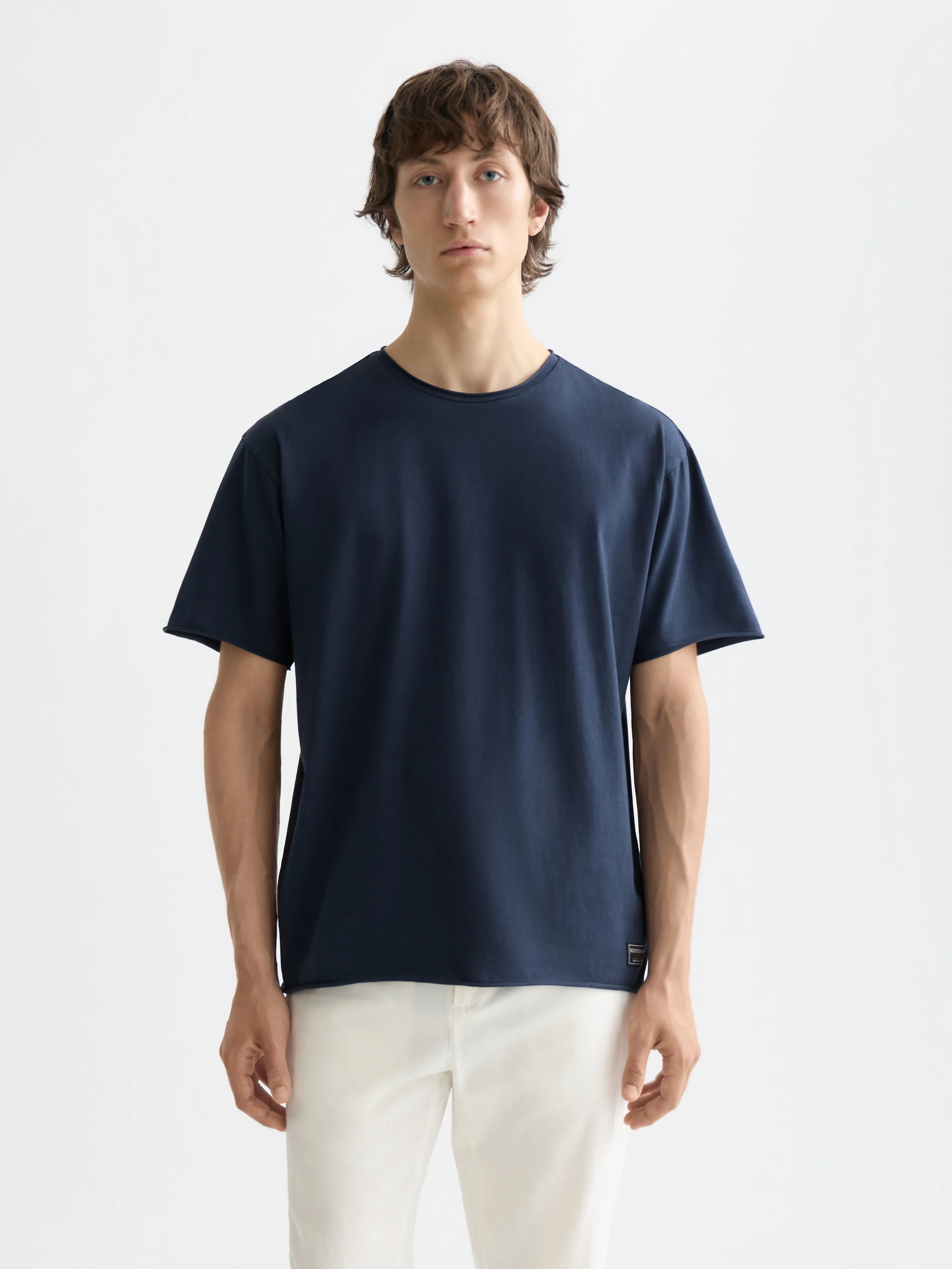 Essentials raw-edged relaxed-fit T-shirt - Image 15