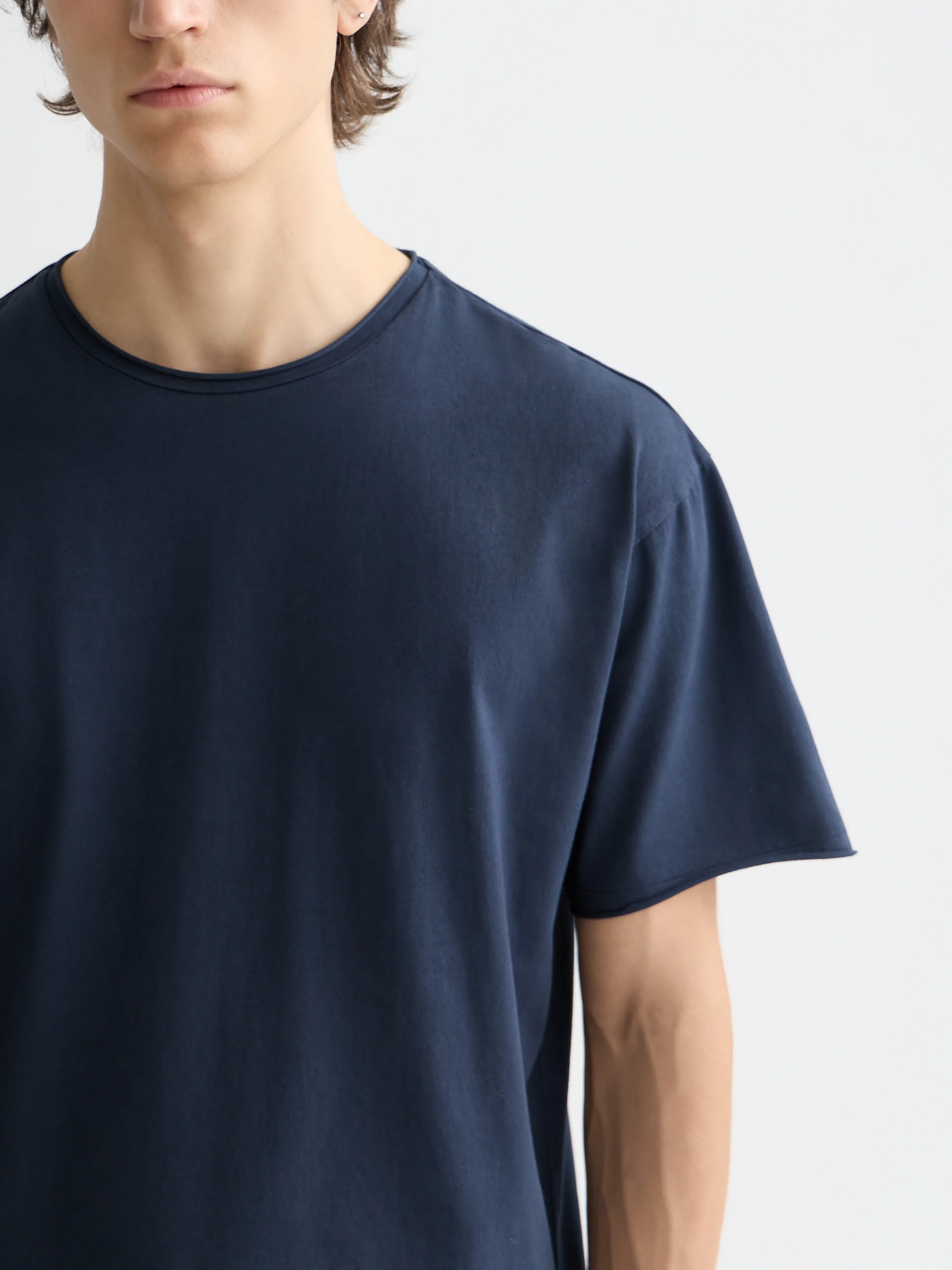 Essentials raw-edged relaxed-fit T-shirt - Image 17