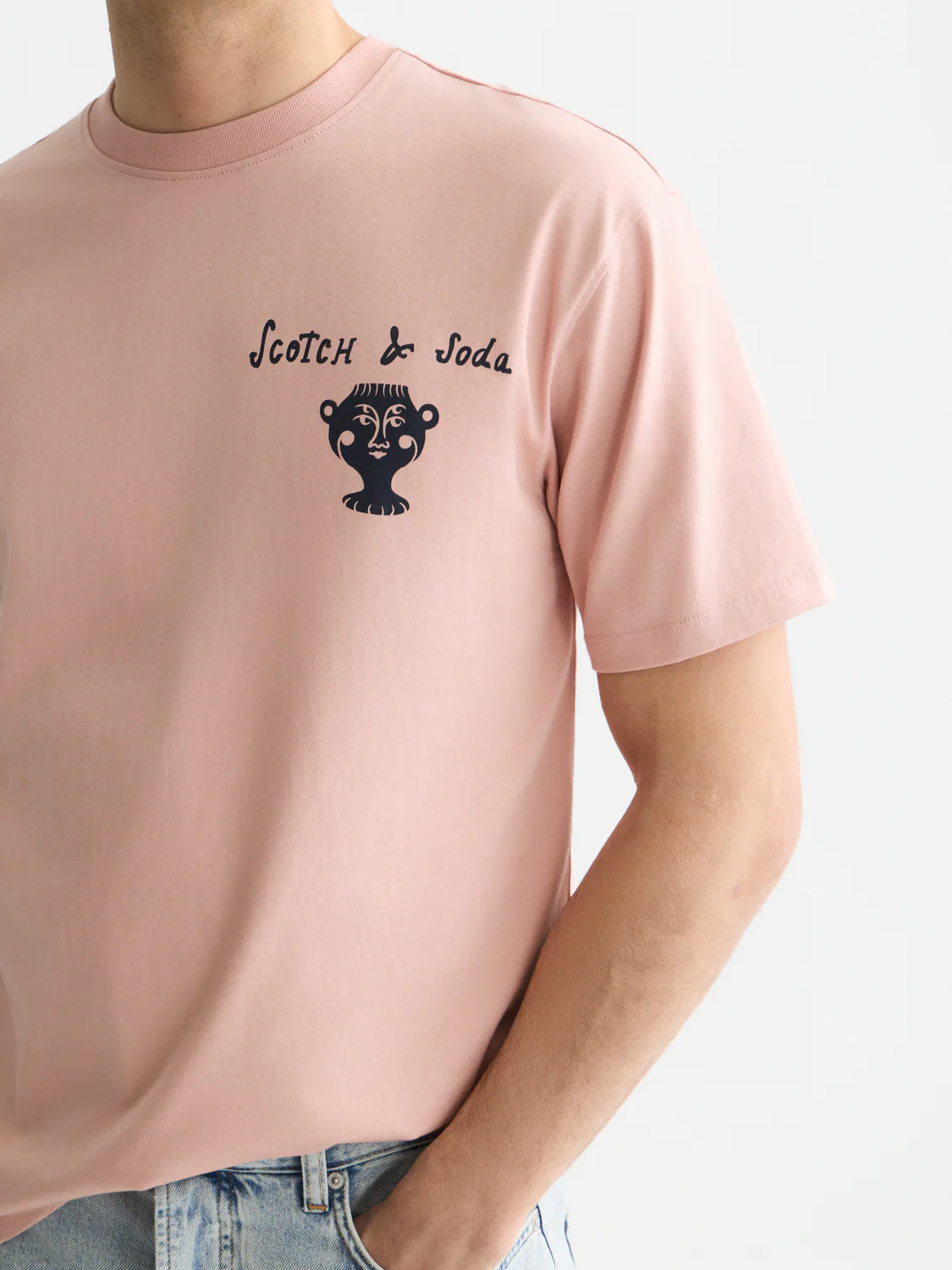 Front and back artwork relaxed-fit T-shirt - Image 10