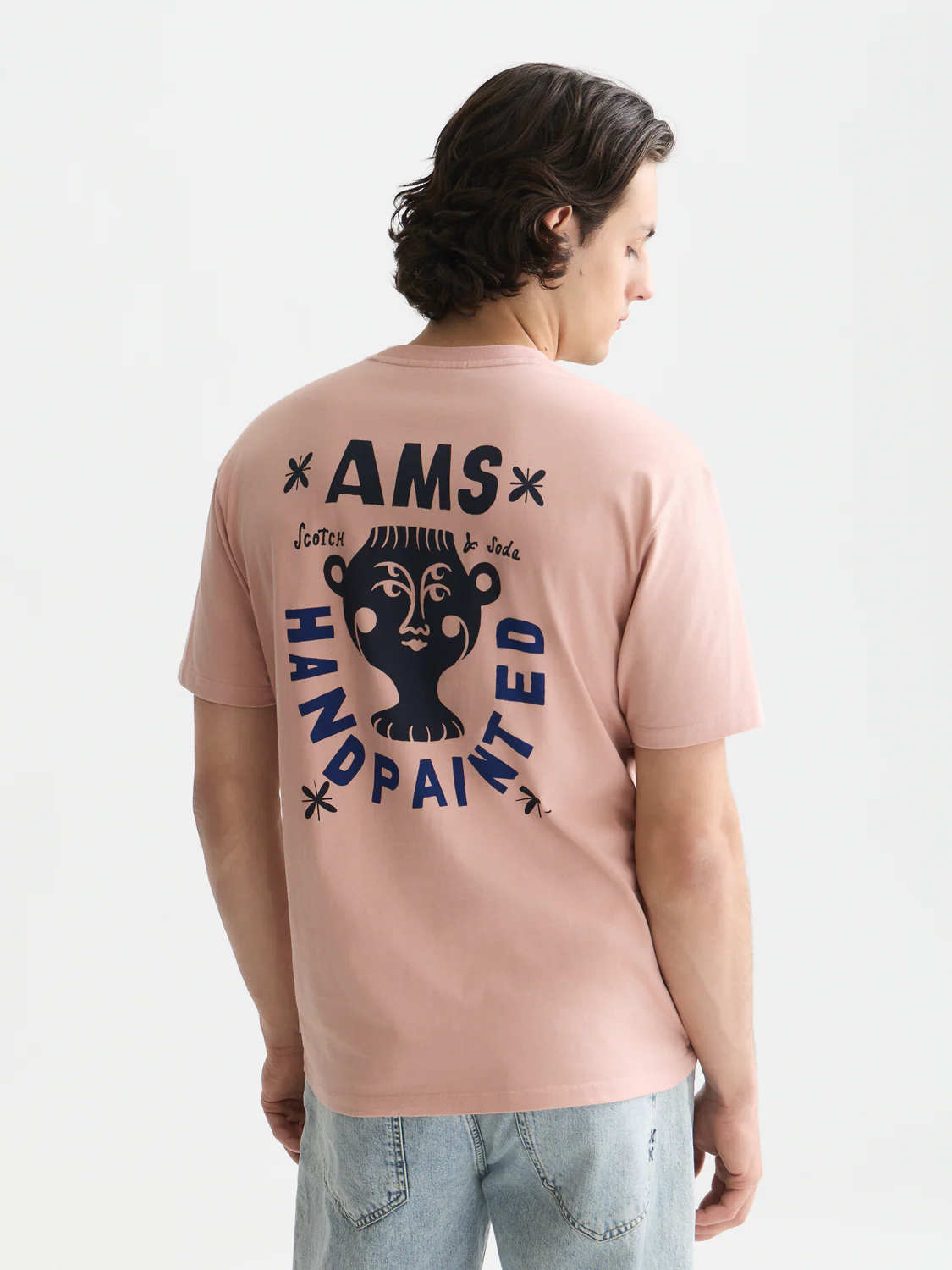 Front and back artwork relaxed-fit T-shirt - Image 11