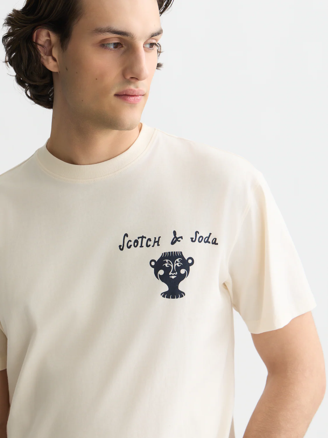 Front and back artwork relaxed-fit T-shirt - Image 3