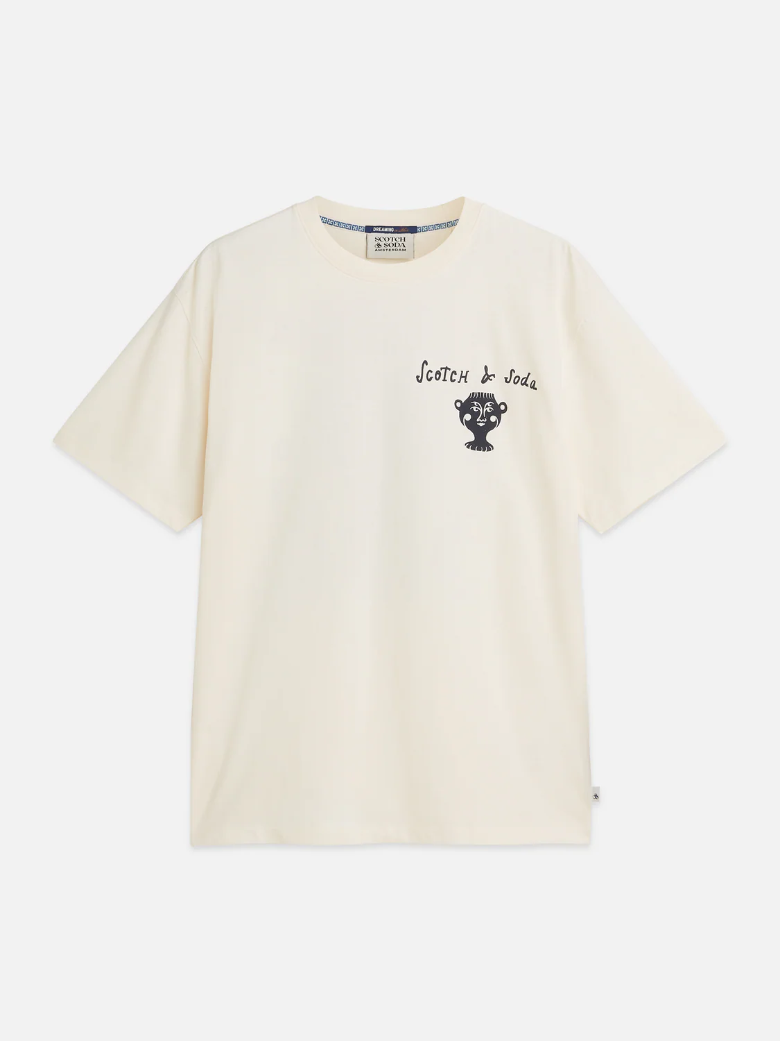 Front and back artwork relaxed-fit T-shirt - Image 5