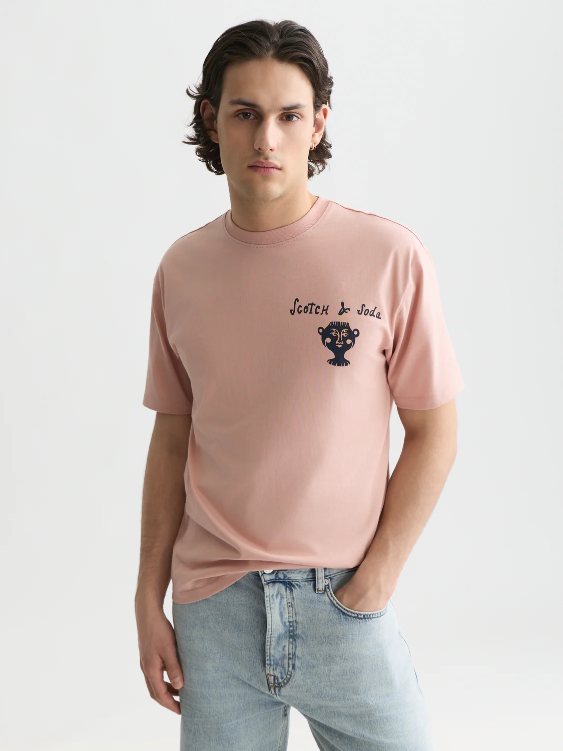 Front and back artwork relaxed-fit T-shirt - Image 8