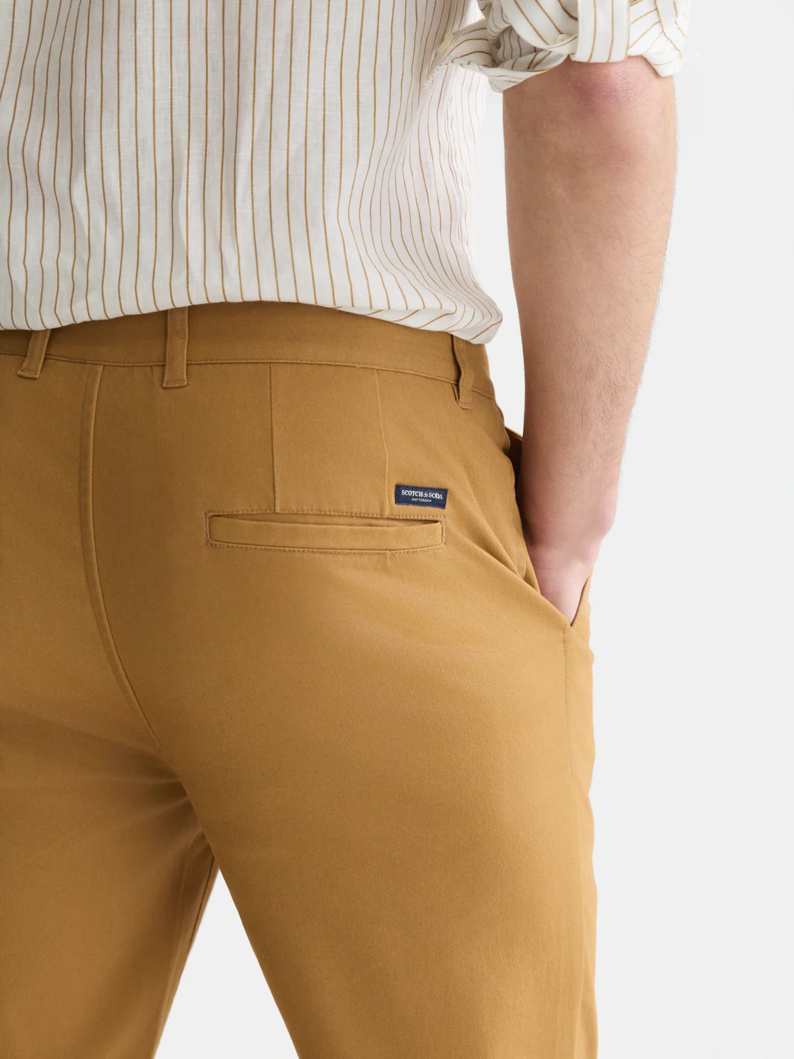 Seasonal core Stuart stretch cotton-blend twill chino - Image 10