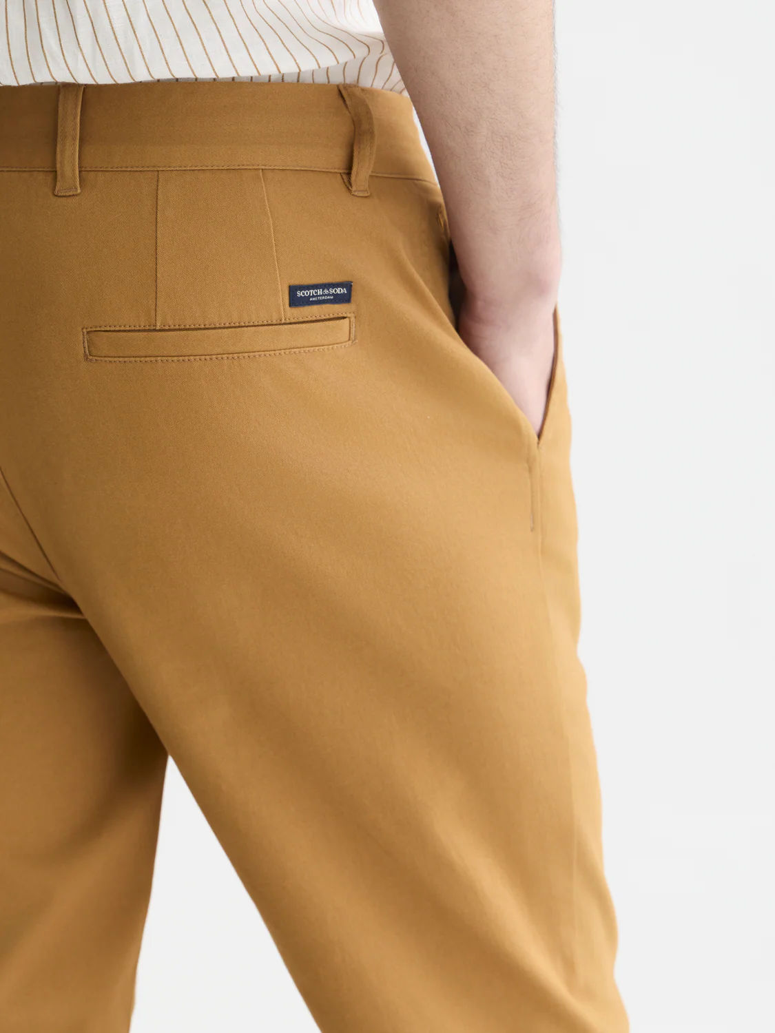 Seasonal core Mott stretch cotton-blend twill chino - Image 10