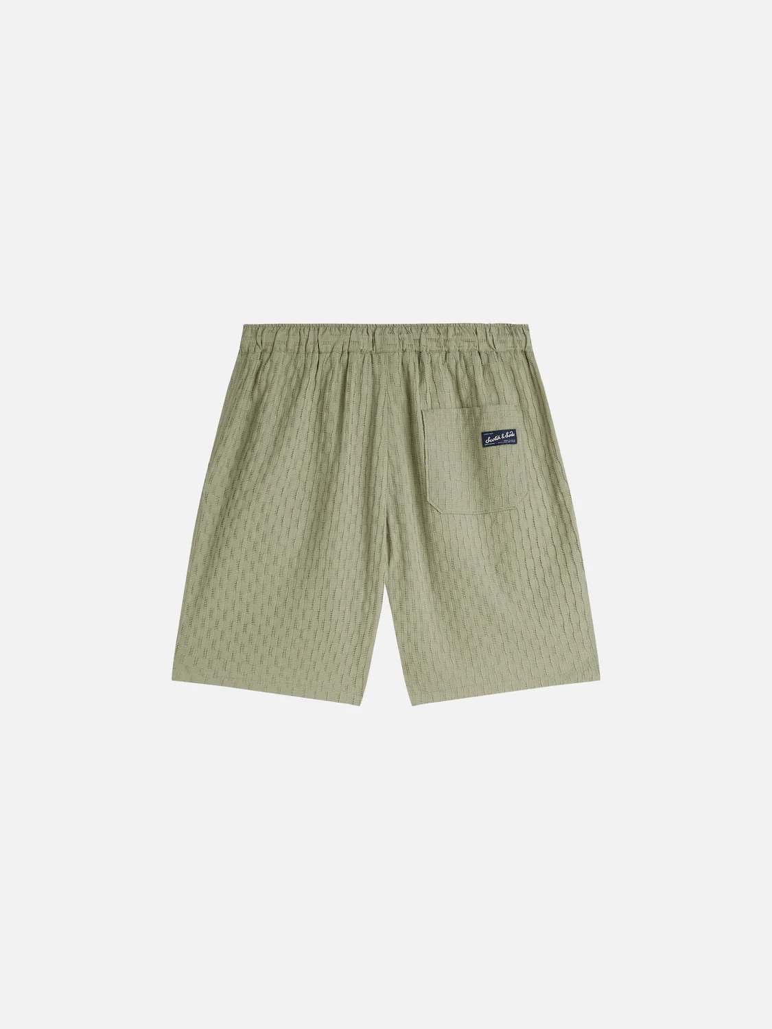 Jacquard seersucker bermuda shorts - Image 6