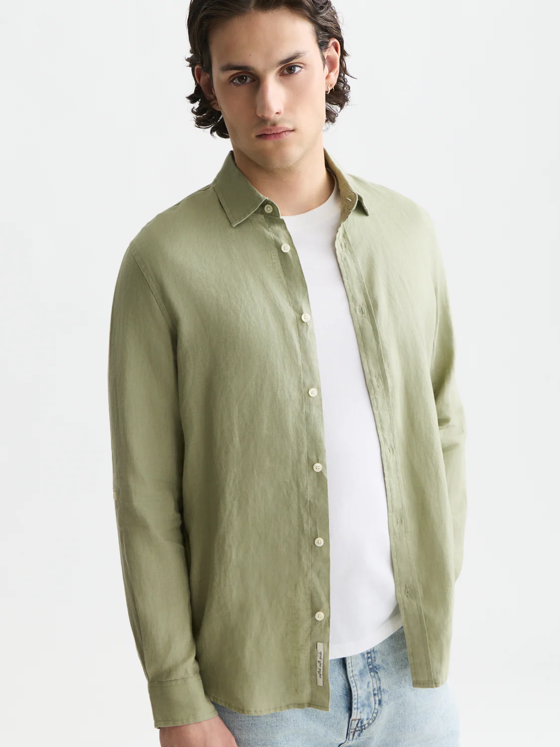 Seasonal Essentials linen shirt - Image 3