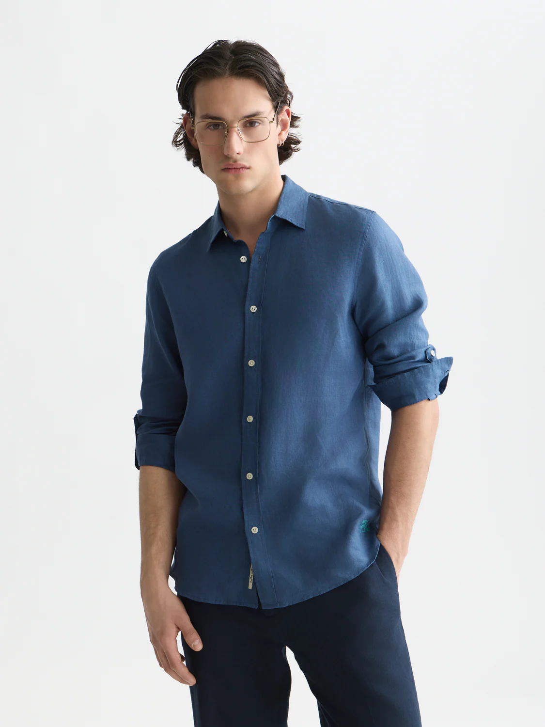 Seasonal Essentials linen shirt - Image 8