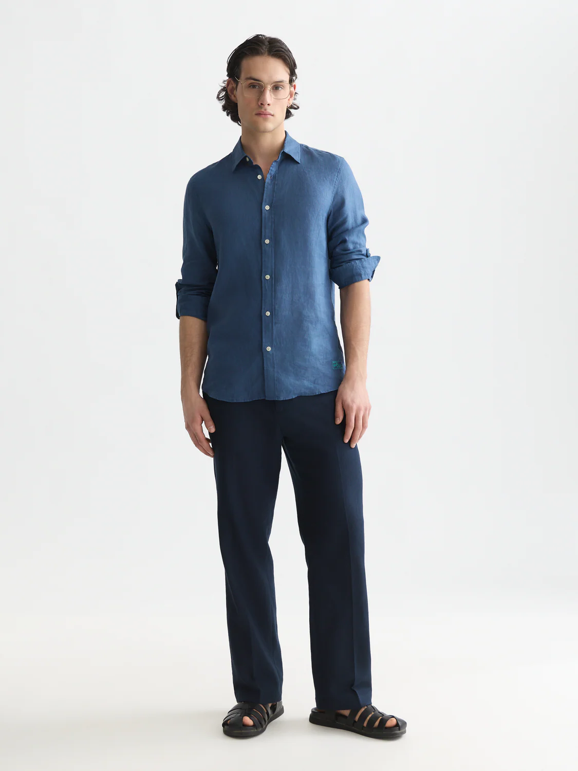 Seasonal Essentials linen shirt - Image 9