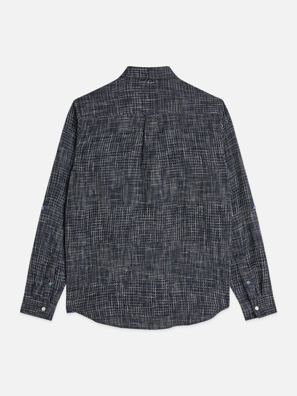 Melange waffle regular-fit shirt - Image 13