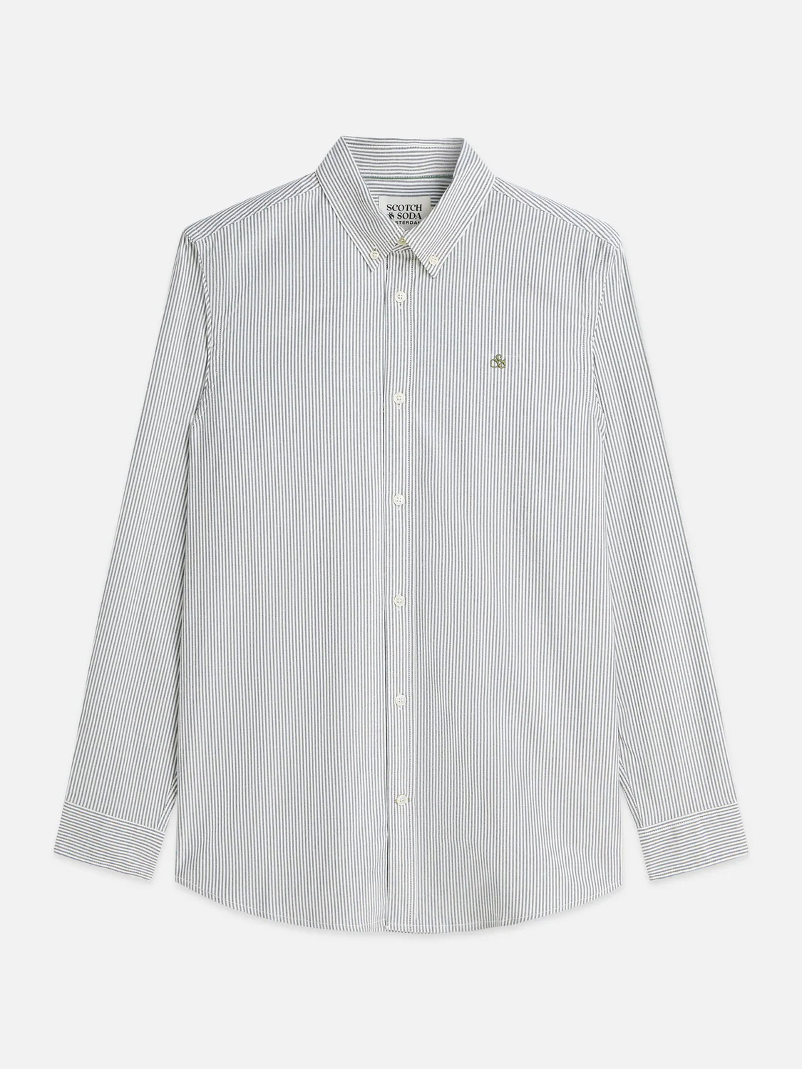 Seasonal core oxford striped regular-fit shirt - Image 5