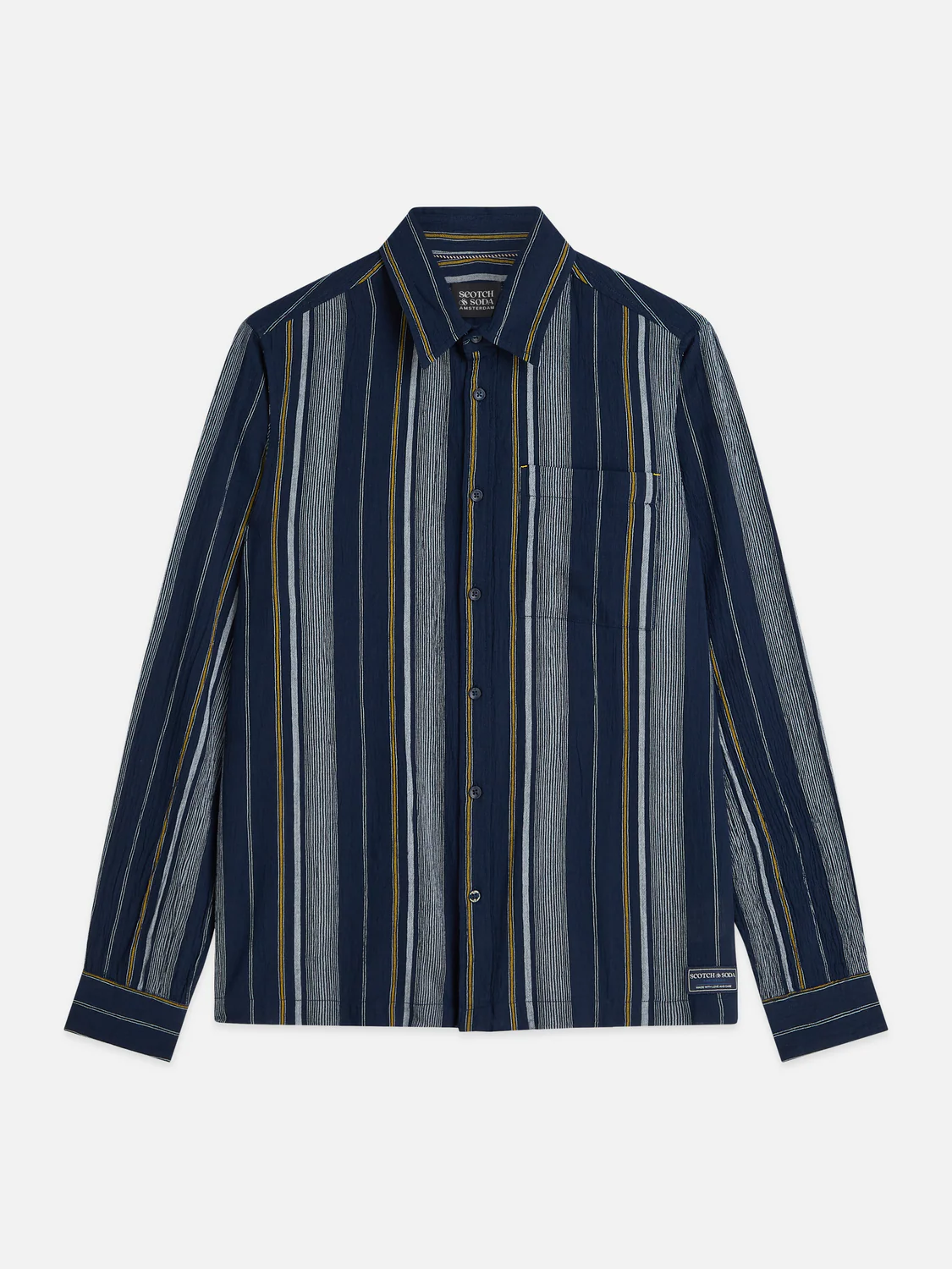 Textured stripe shirt - Image 5