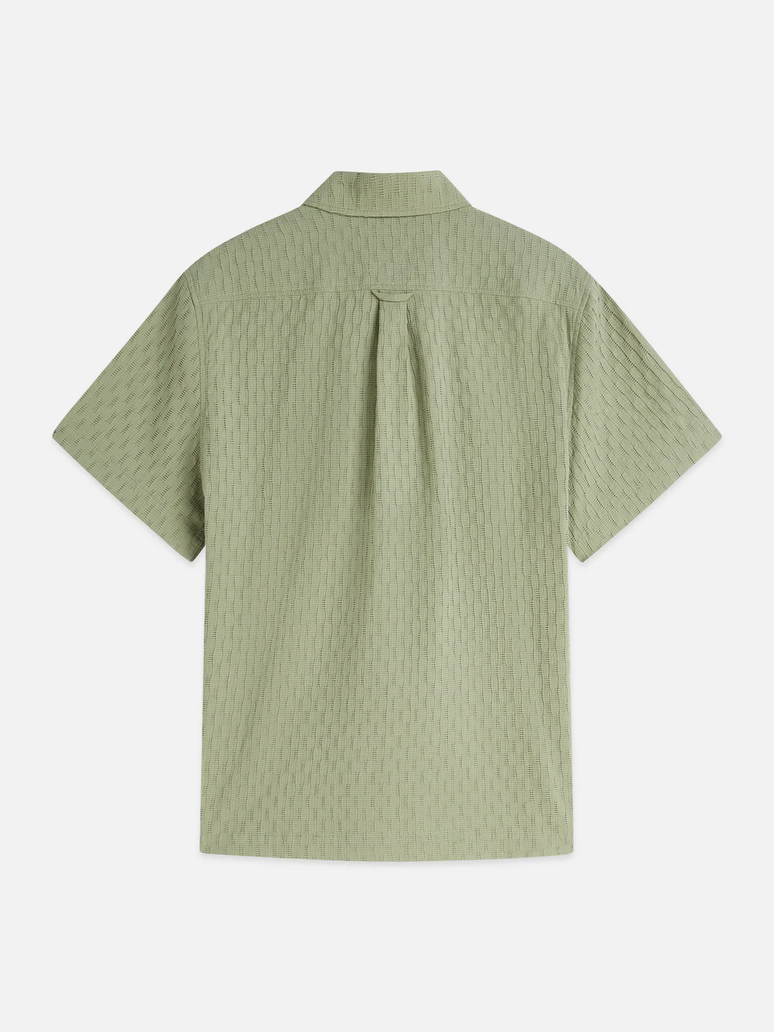 Jacquard seersucker short sleeve shirt - Image 6