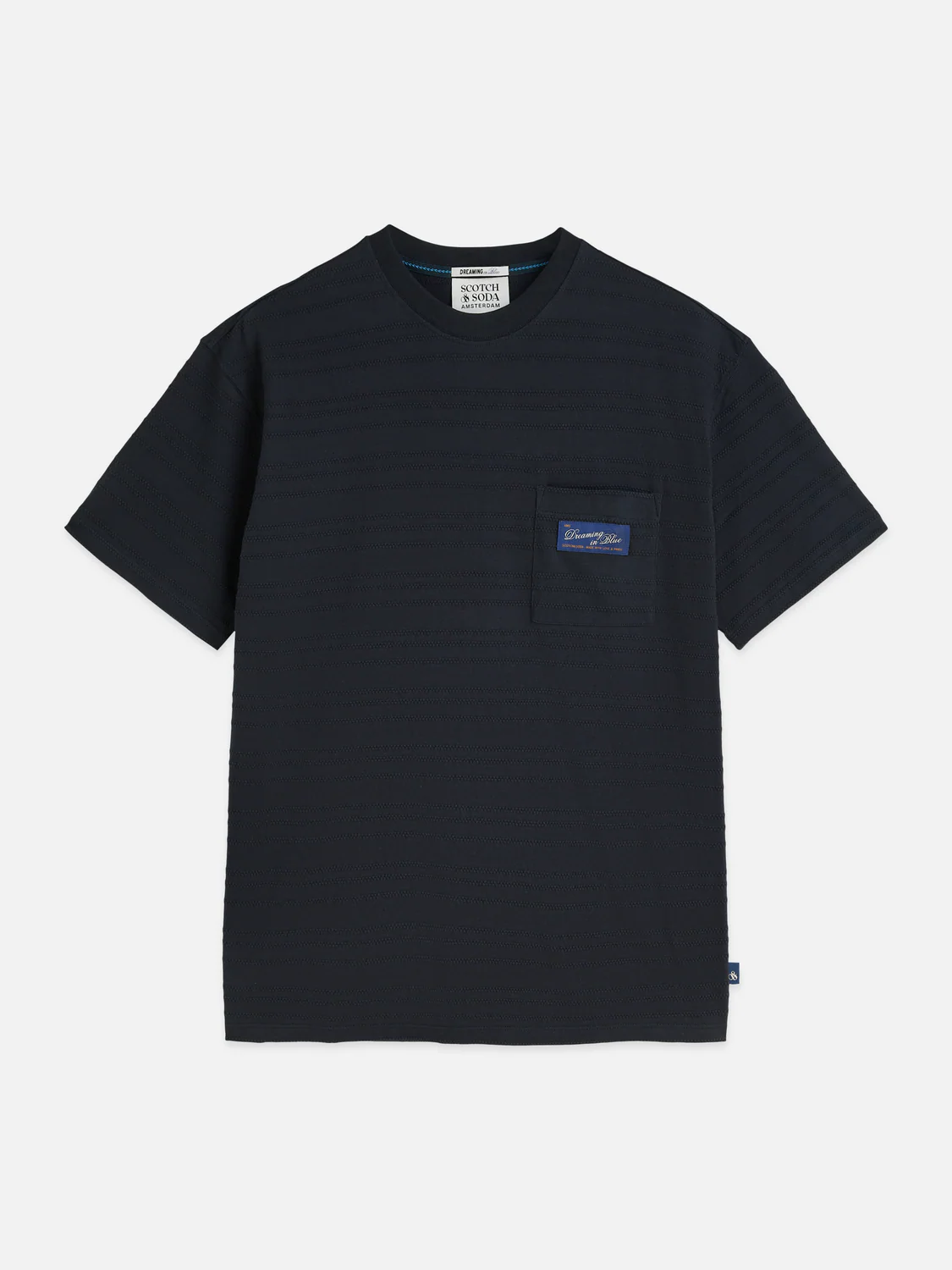 Textured jacquard relaxed-fit T-shirt - Image 12