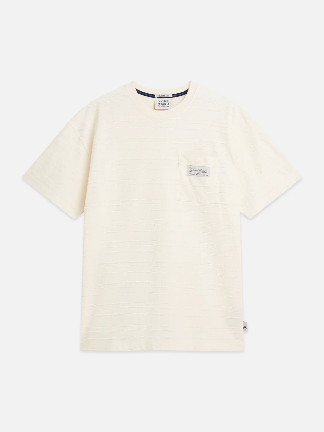 Textured jacquard relaxed-fit T-shirt - Image 5