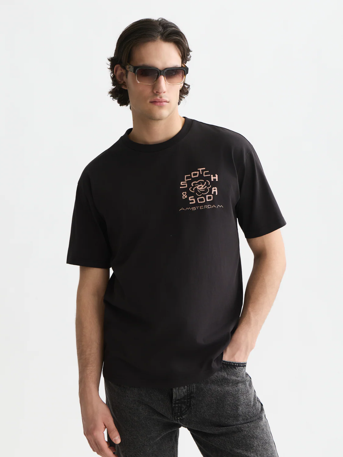 Artwork relaxed T-shirt