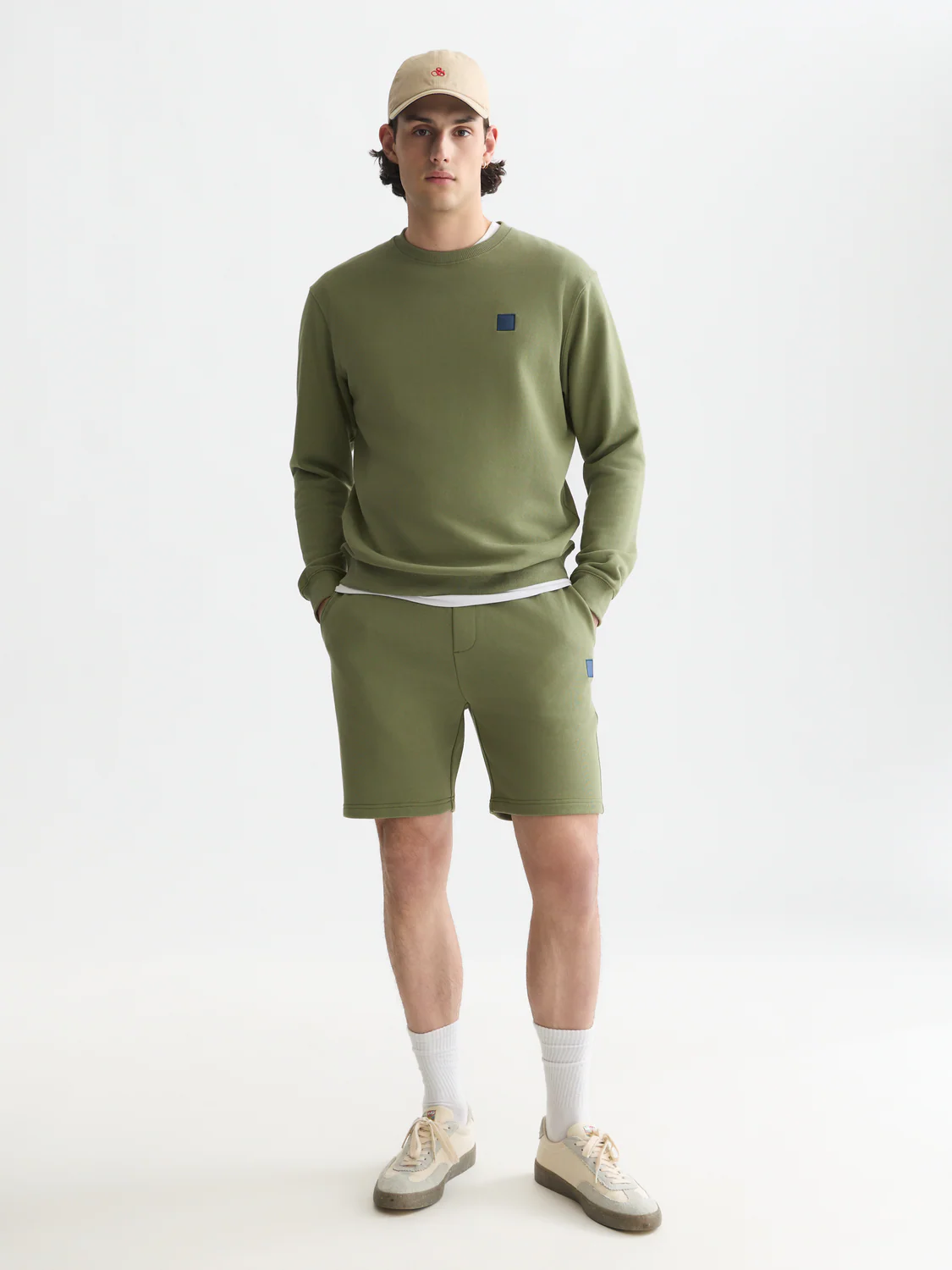 Seasonal core logo badge regular-fit sweatshirt - Image 9