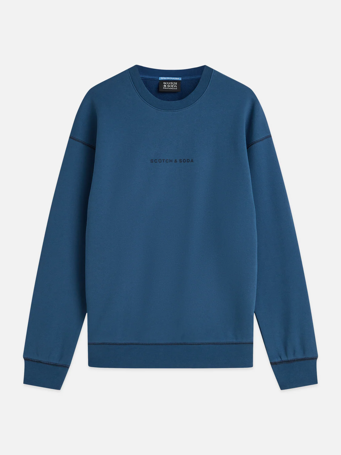 Seasonal Essentials chest artwork relaxed sweatshirt - Image 5