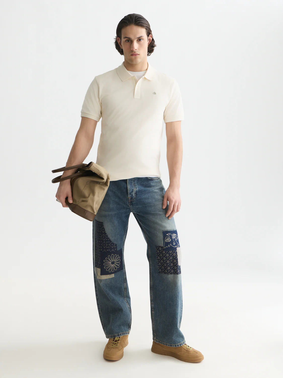 Seasonal core pique chest logo regular-fit polo - Image 2
