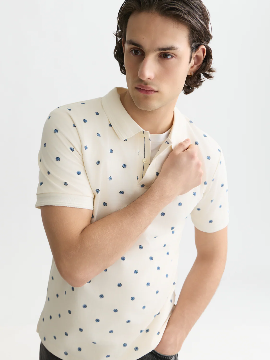 Micro-printed polo - Image 3