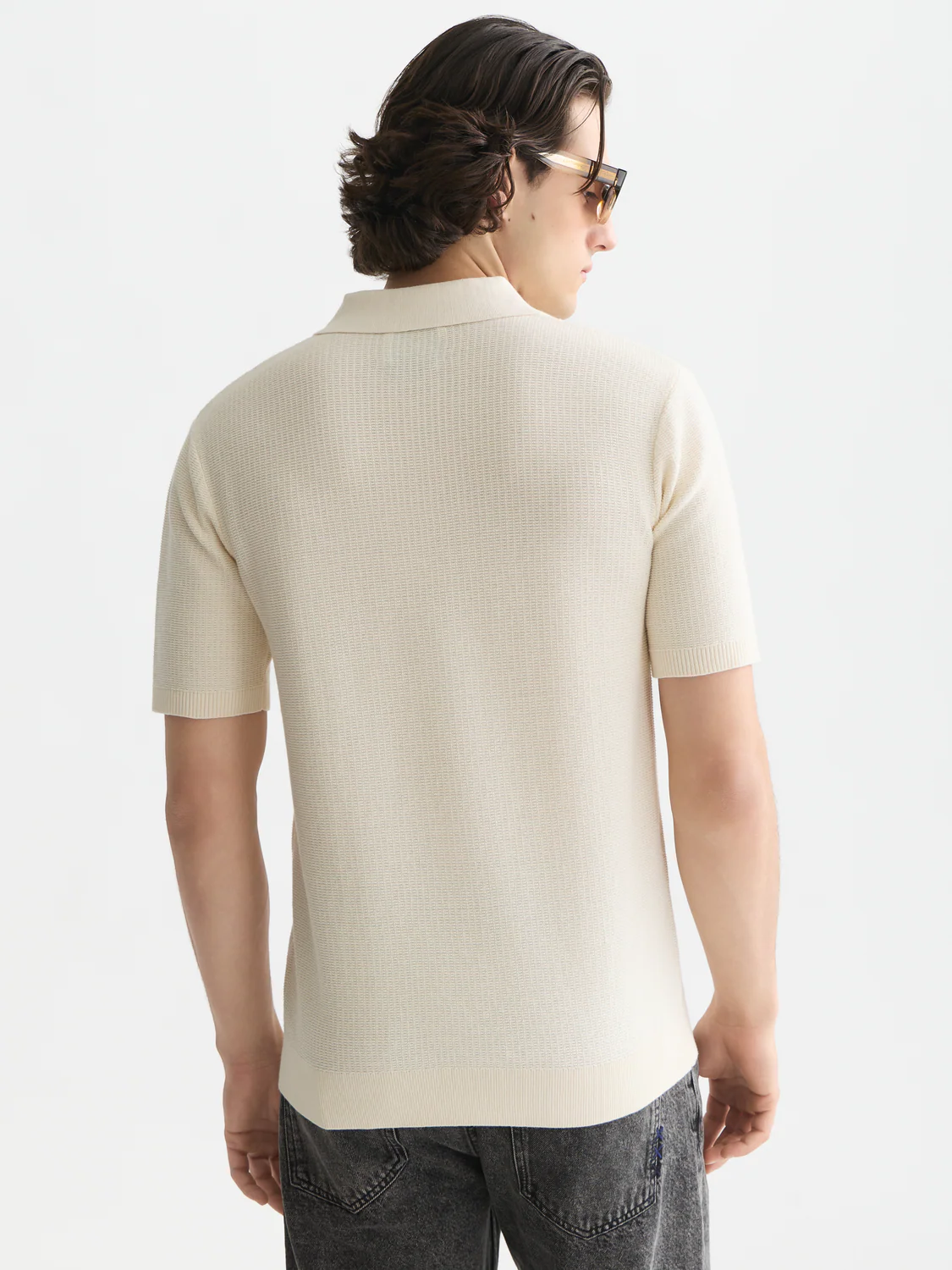 Seasonal Essentials structured knitted polo - Image 11