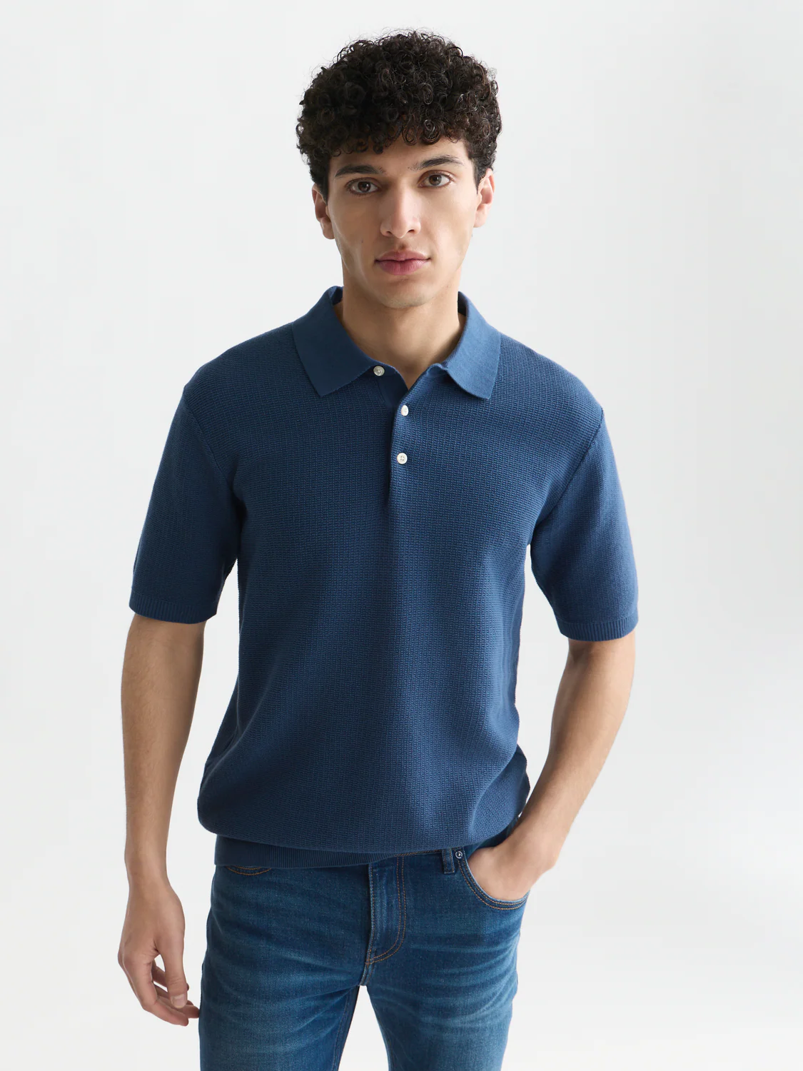 Seasonal Essentials structured knitted polo - Image 15