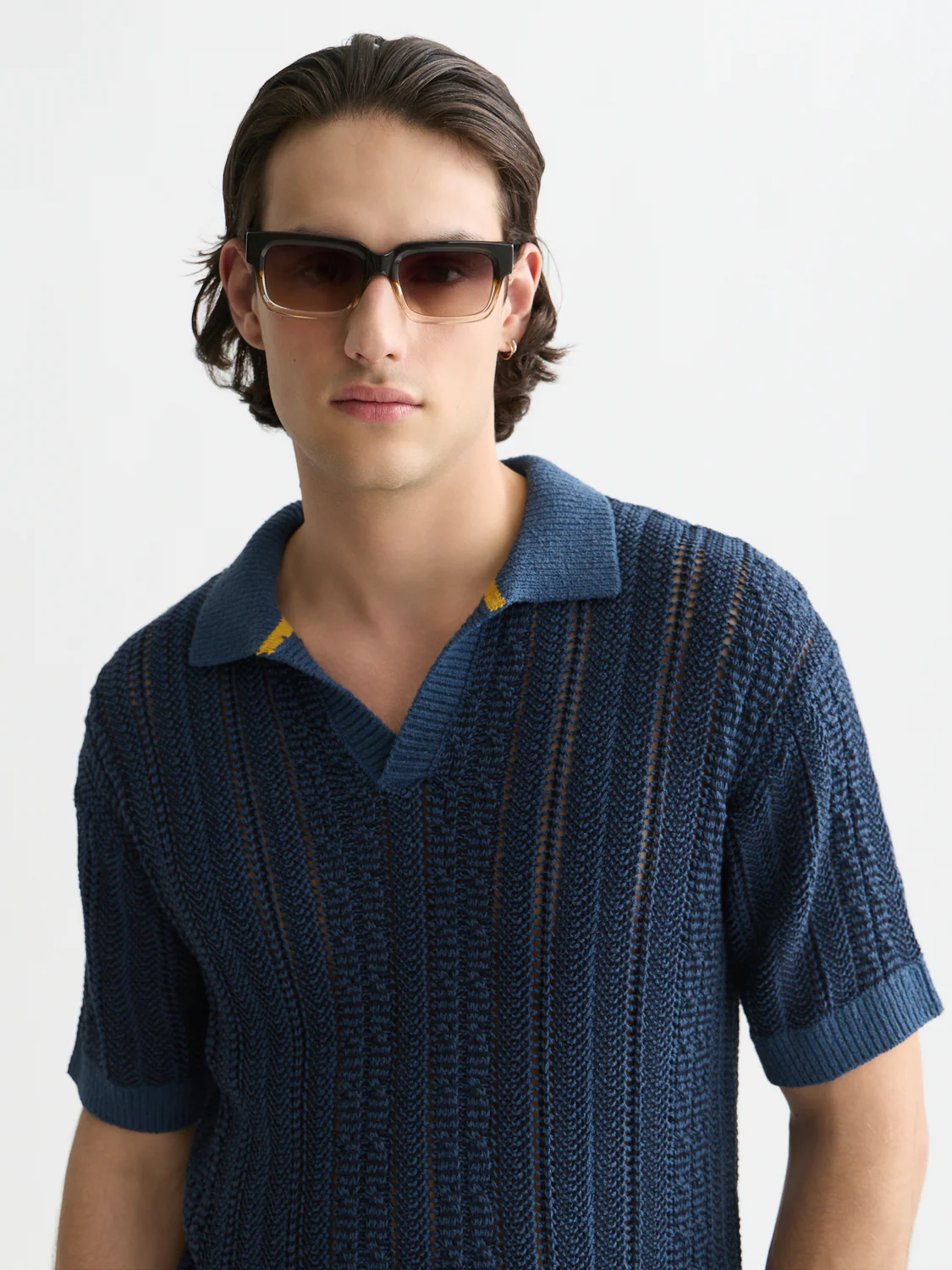 Multi stitch extra dropped shoulder polo - Image 10