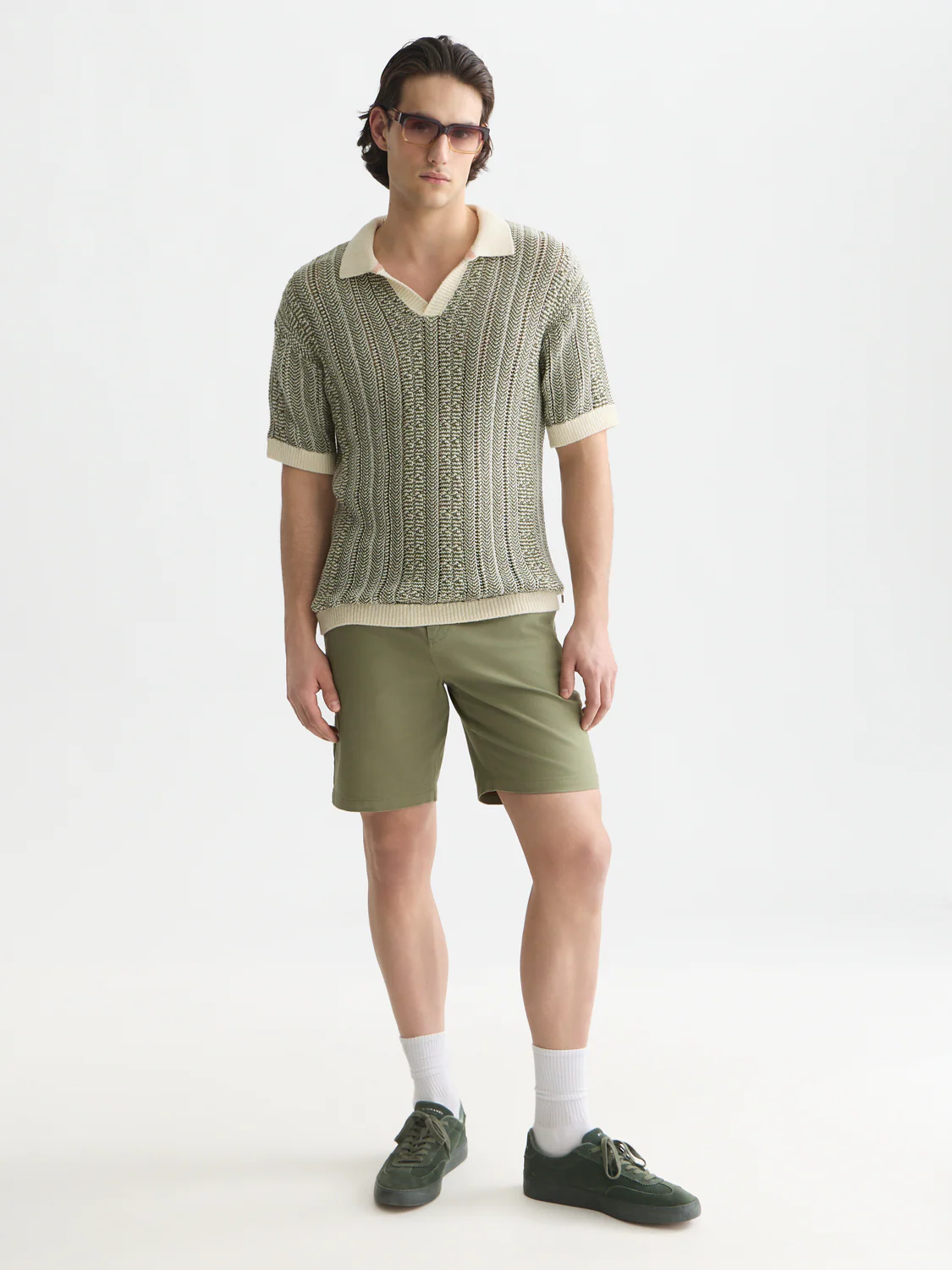 Multi stitch extra dropped shoulder polo - Image 2