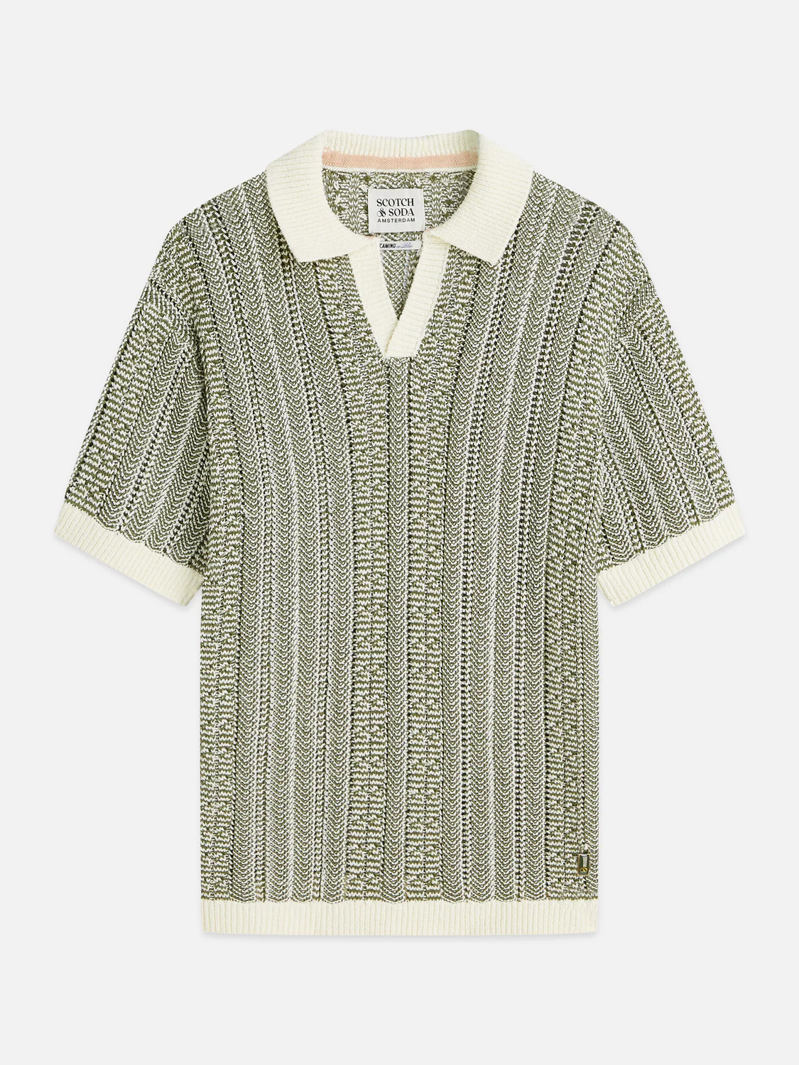 Multi stitch extra dropped shoulder polo - Image 5